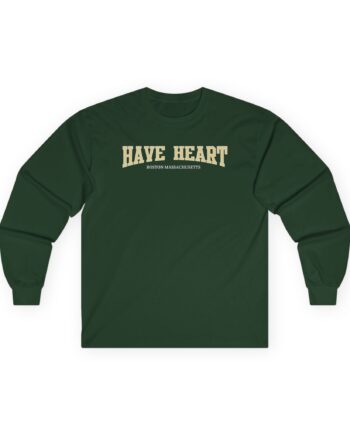 Have Heart Boston Edge Unisex Ultra Cotton Long Sleeve Tee