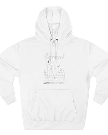 Crywank Three-Panel Fleece Hoodie
