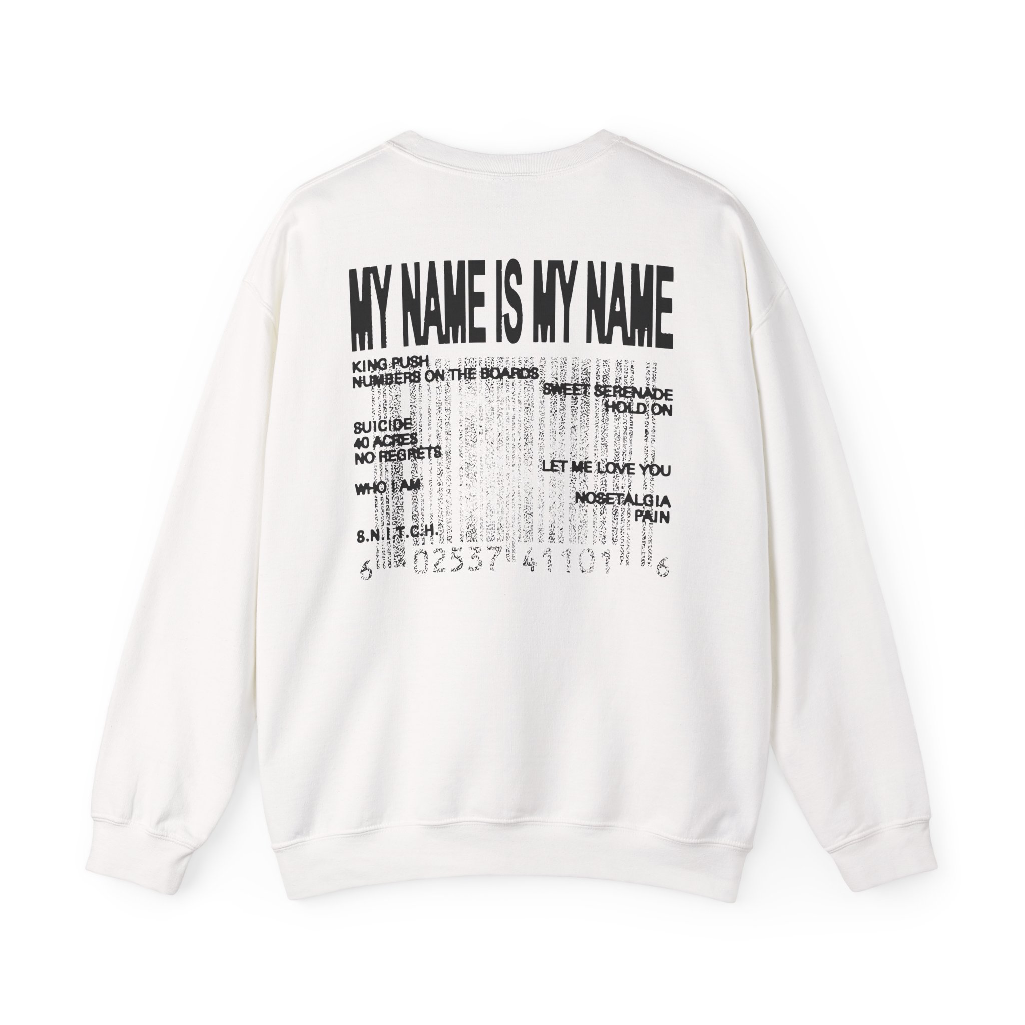 Clipse Mnimn Tracklist Unisex Heavy Blendâ„¢ Crewneck Sweatshirt