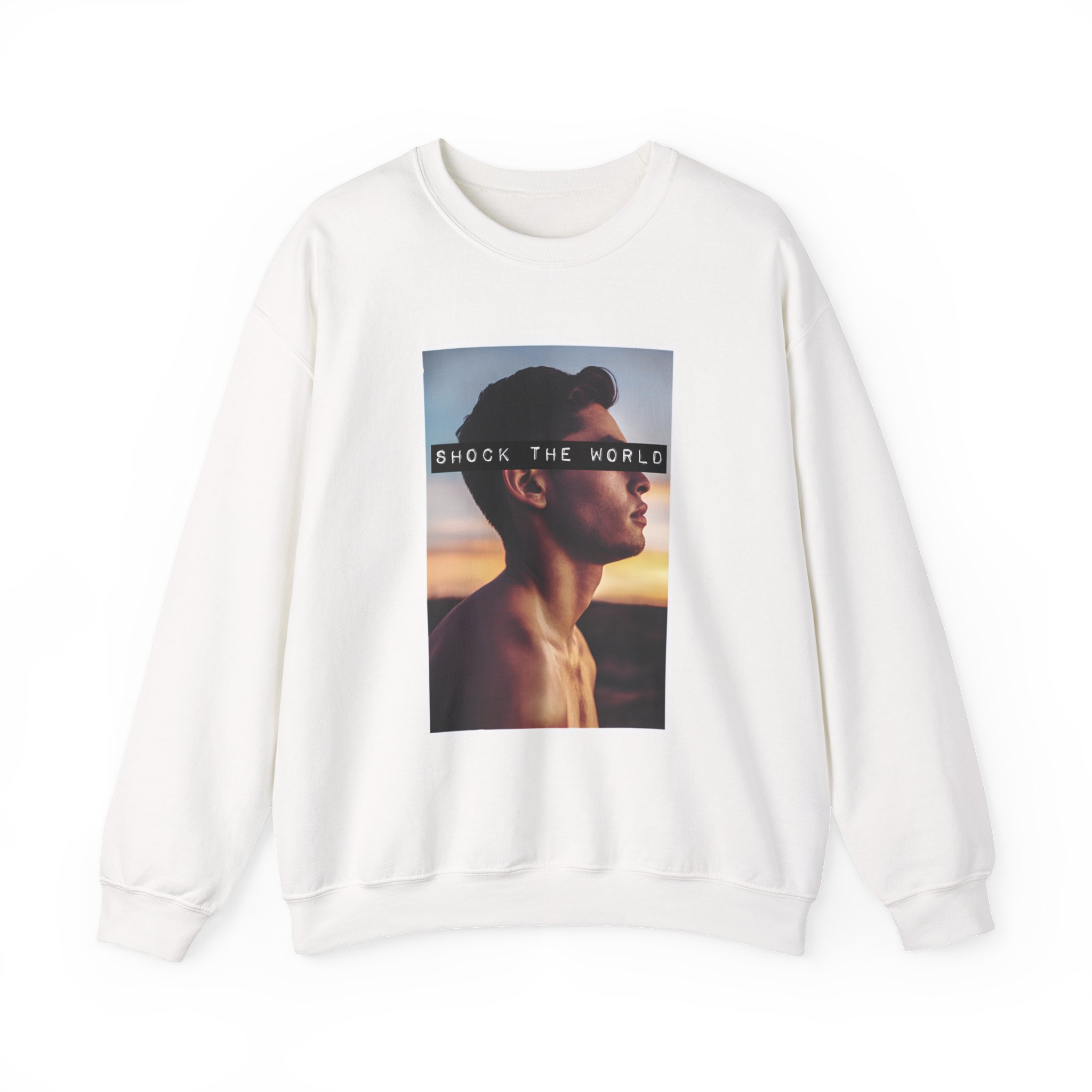 Ryan Garcia Shock the World Unisex Heavy Blendâ„¢ Crewneck Sweatshirt