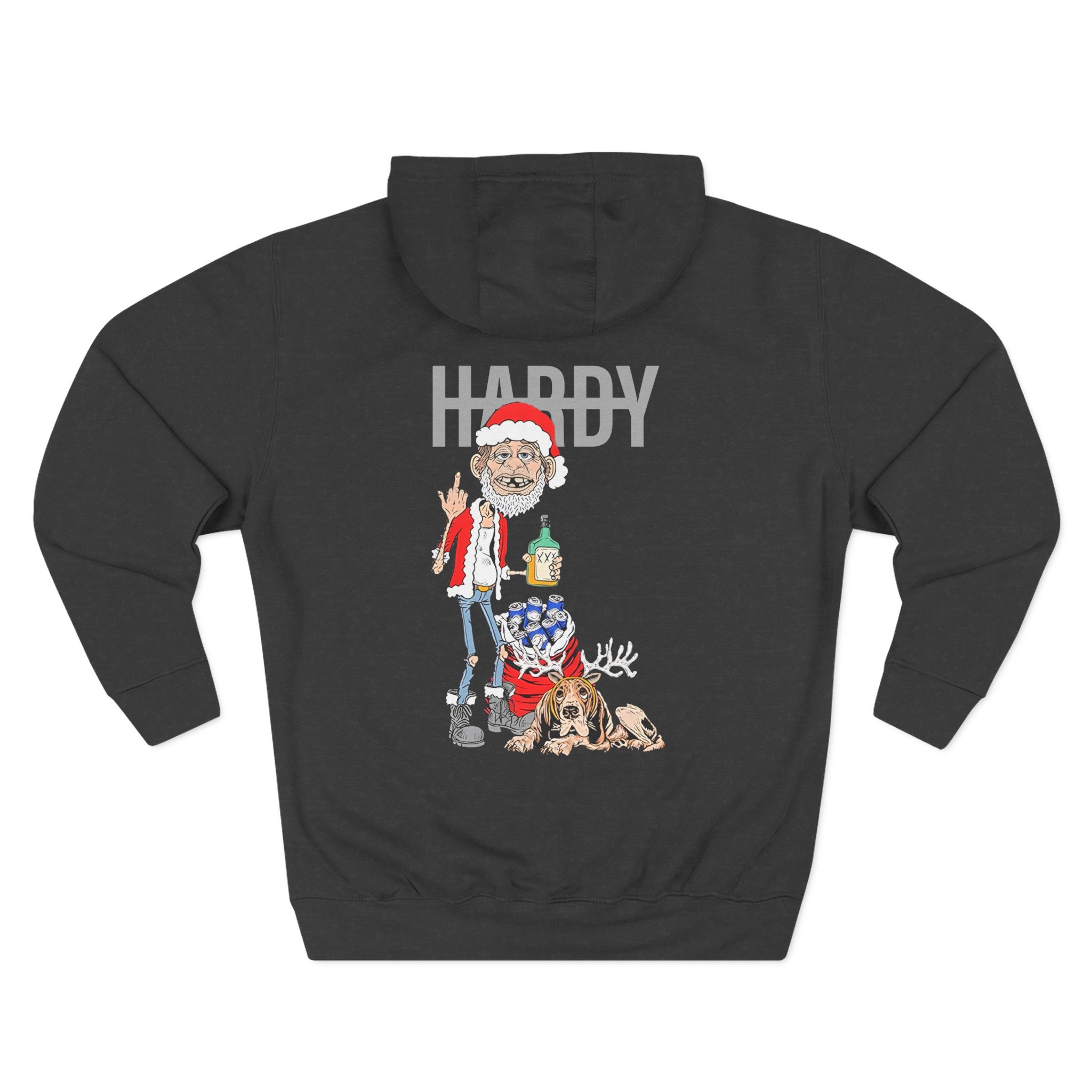 Hardy Jim Bob Holiday Three-Panel Fleece Hoodie