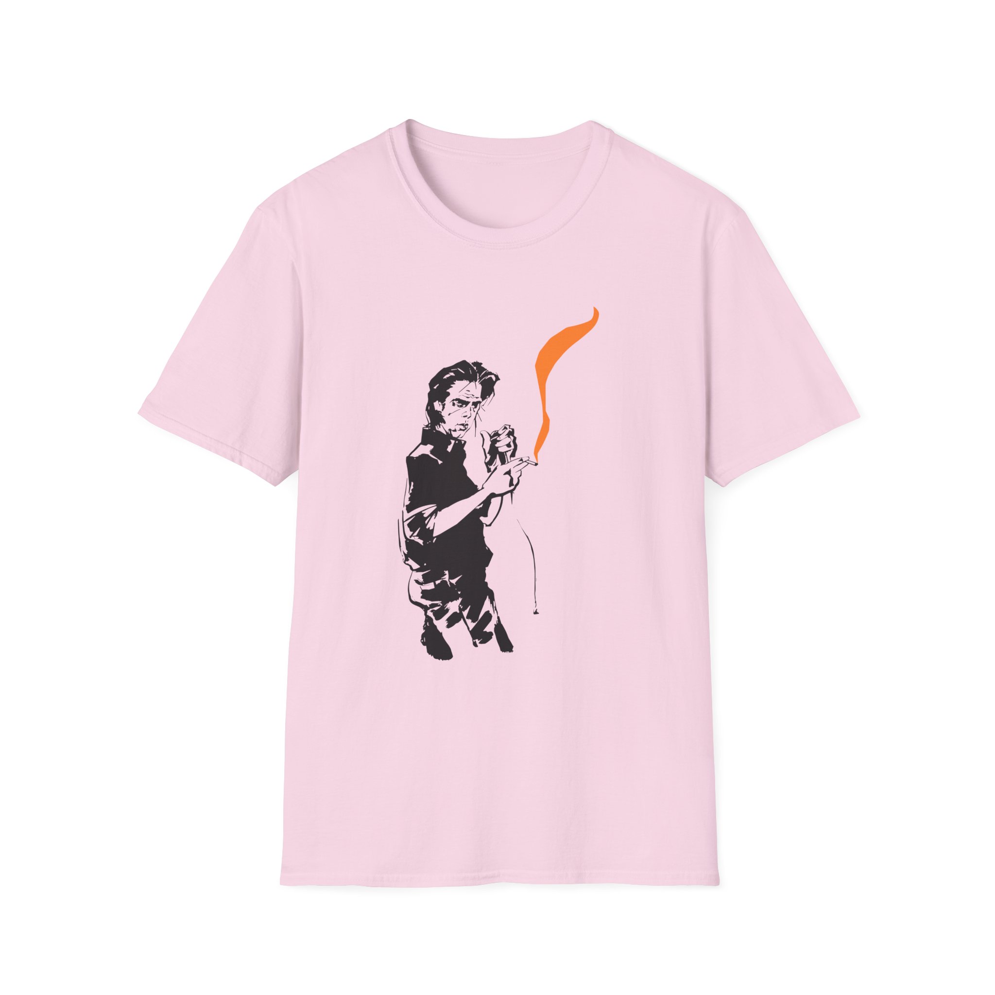 Nick Cave Smoking Unisex Softstyle T-Shirt