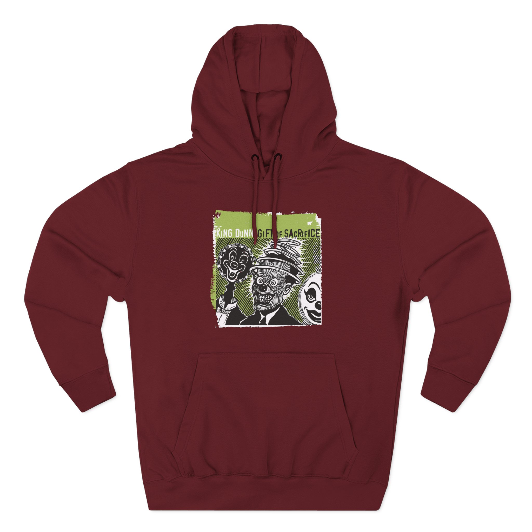 Melvins King Dunn Gift of Sacrifice Three-Panel Fleece Hoodie