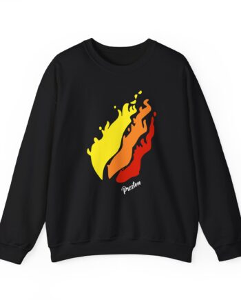 Preston Flame Unisex Heavy Blend™ Crewneck Sweatshirt