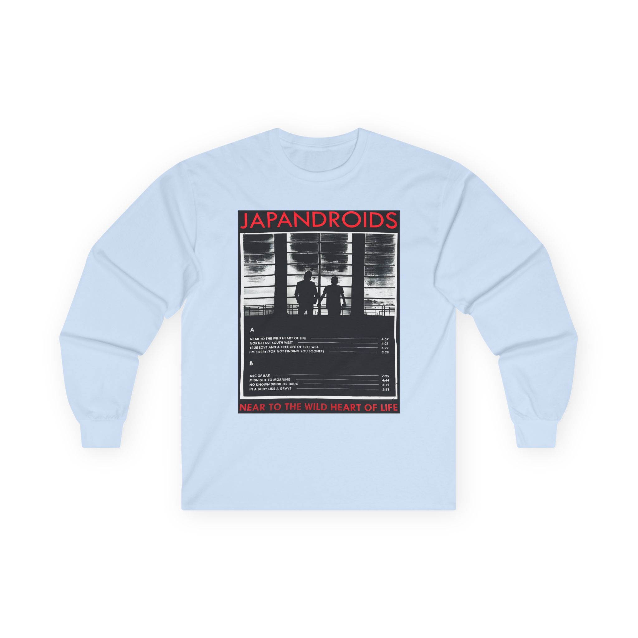 Japandroids Near to the Wild Heart of Life Unisex Ultra Cotton Long Sleeve Tee
