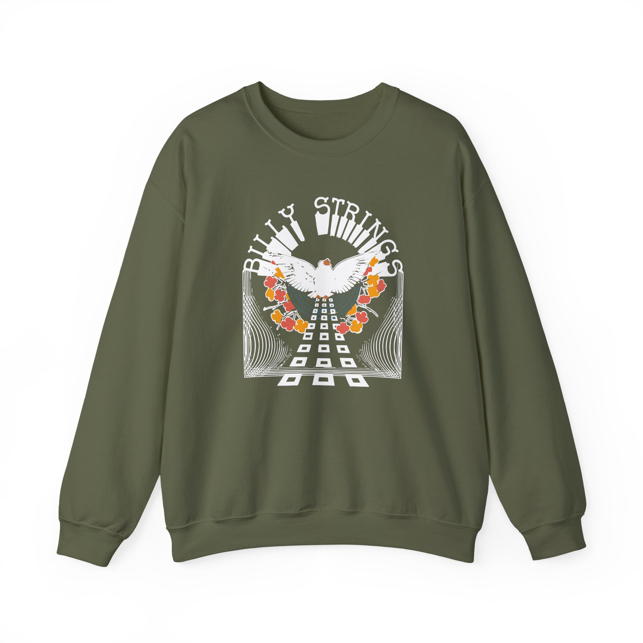Billy Strings Dove Unisex Heavy Blendâ„¢ Crewneck Sweatshirt