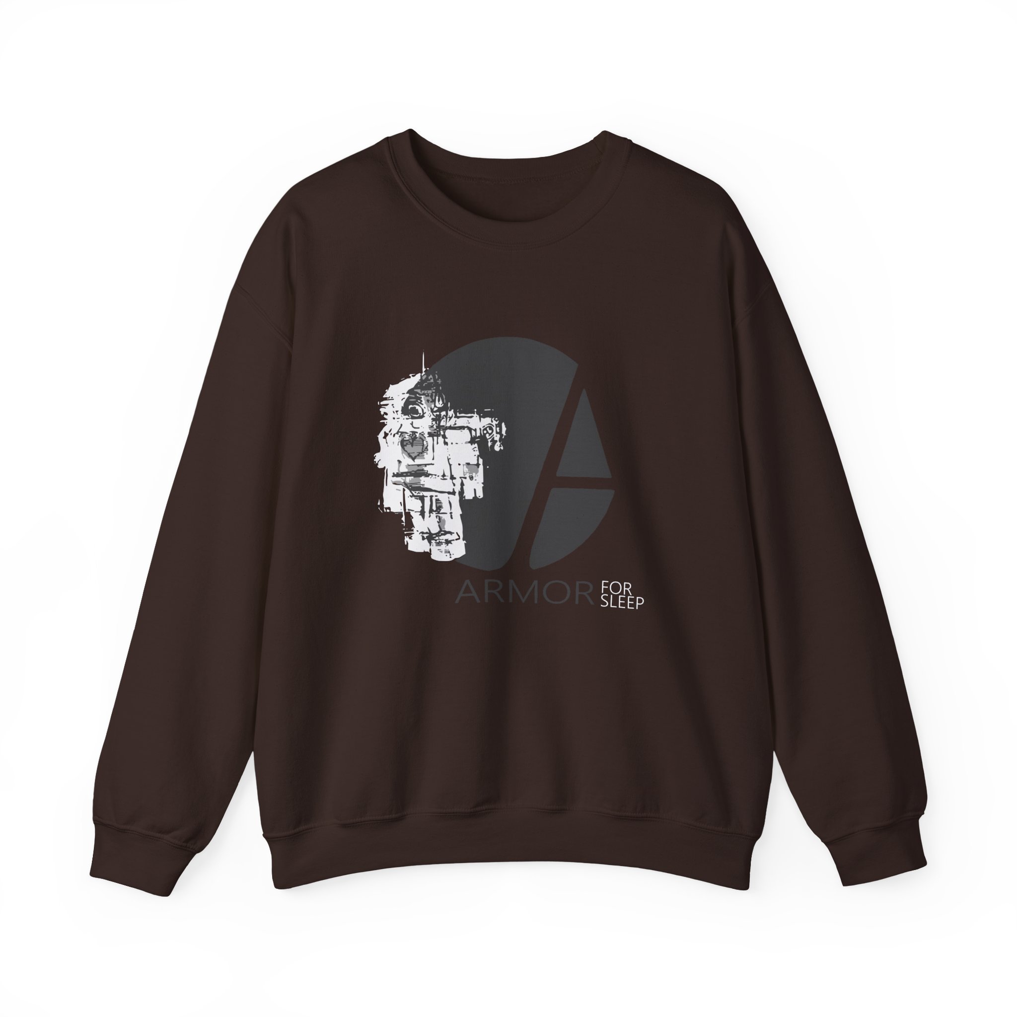 Armor for Sleep Robot on Unisex Heavy Blend Crewneck Sweatshirt