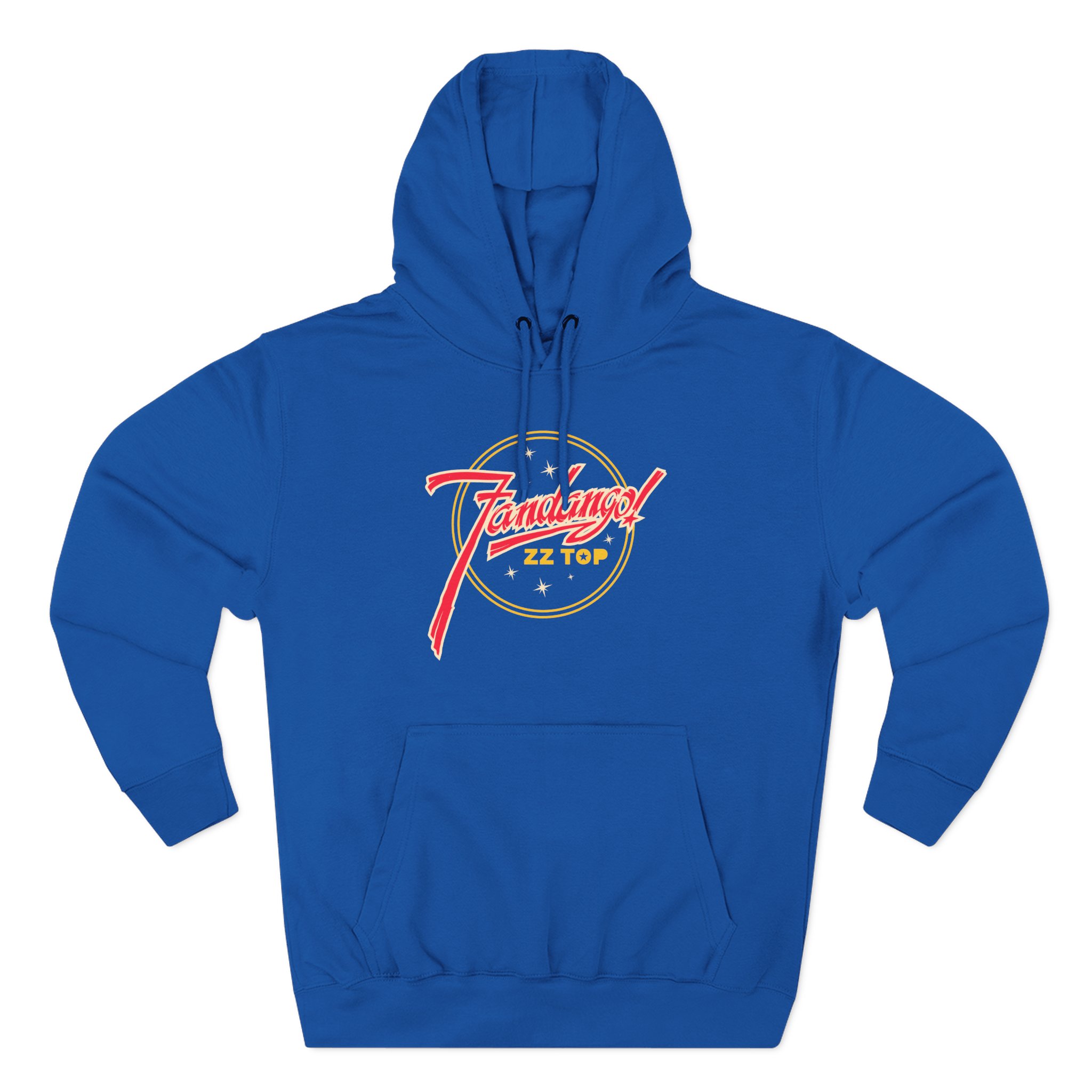 Zz Top Three-Panel Fleece Hoodie