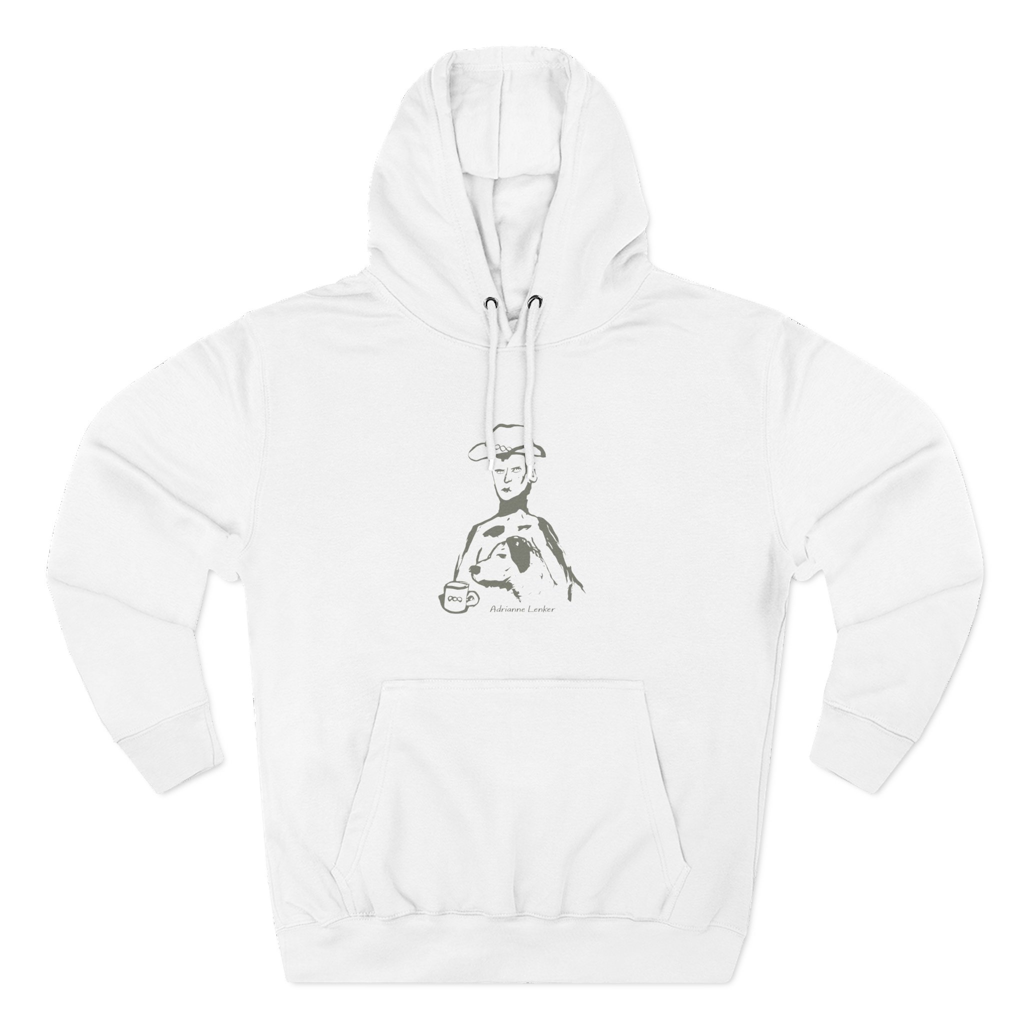 Adrianne Lenker Adrianne & Oso Three-panel Fleece Hoodie