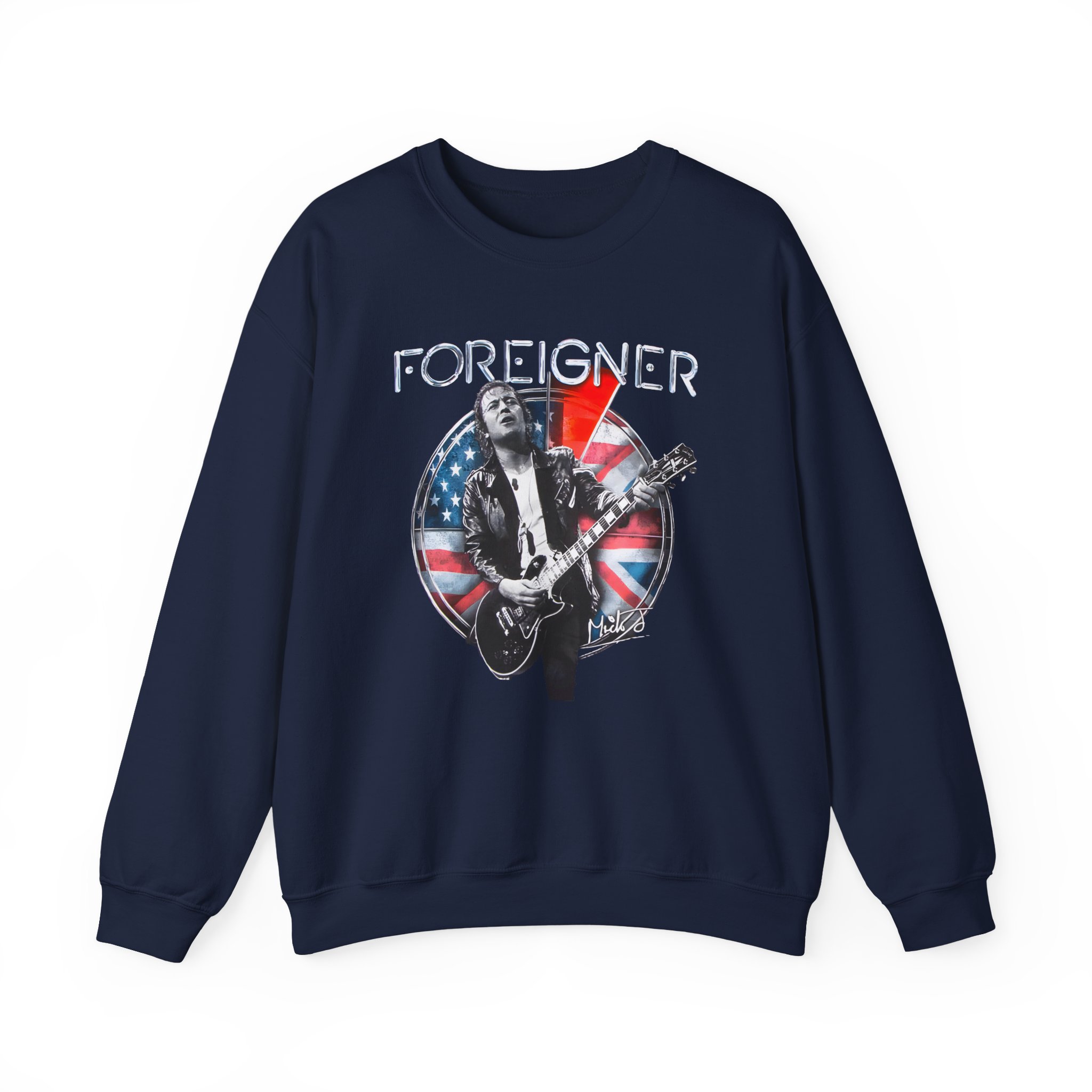 Foreigner Mick Jones Unisex Heavy Blendâ„¢ Crewneck Sweatshirt
