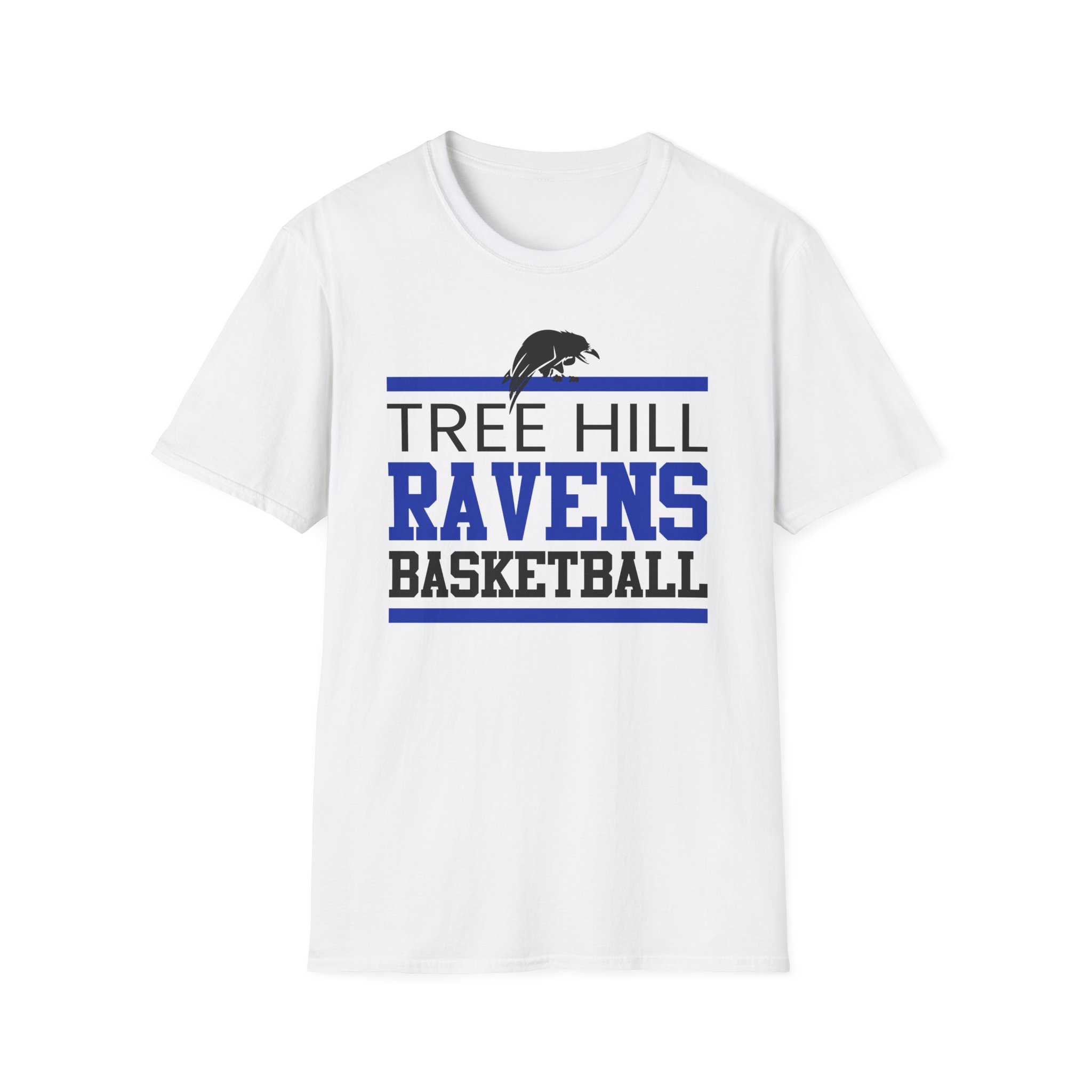One Tree Hill Ravens Basketball Unisex Softstyle T-Shirt