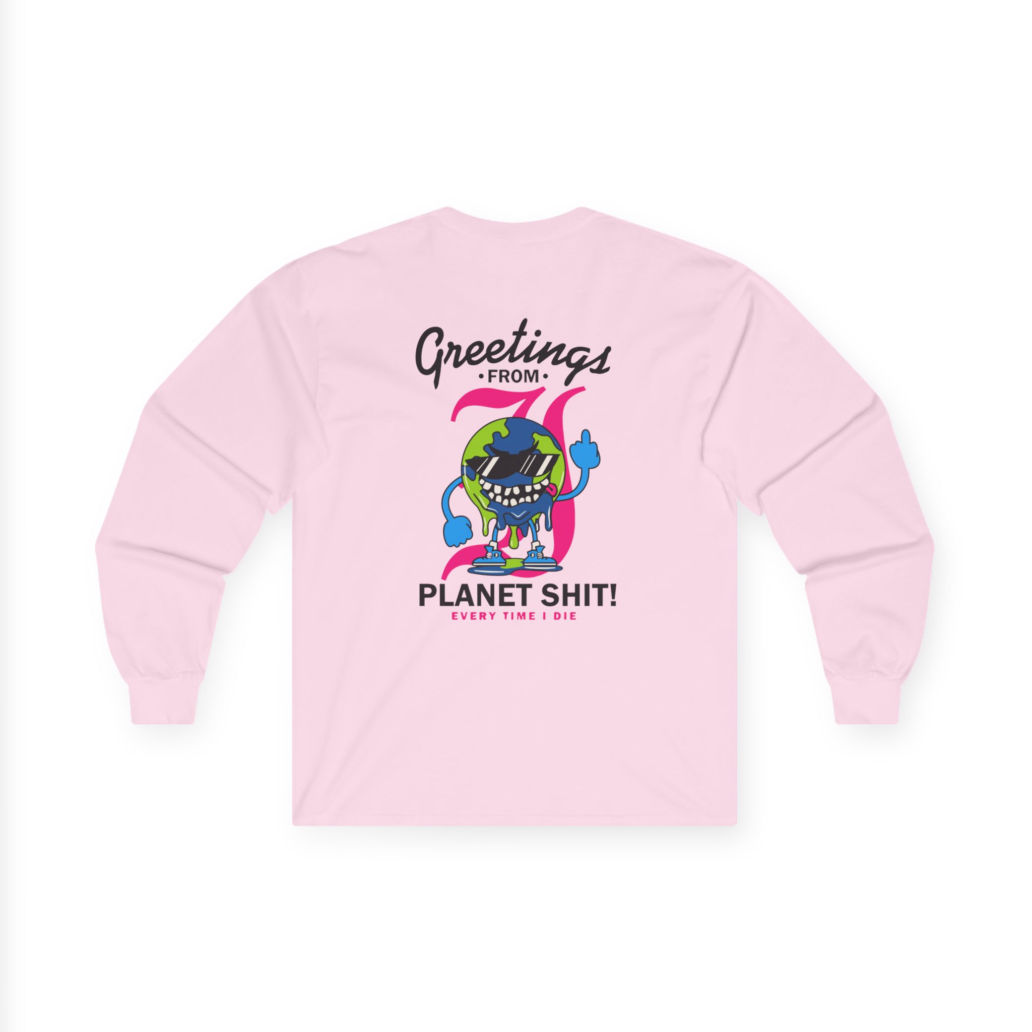 Every Time I Die Planet Unisex Ultra Cotton Long Sleeve Tee