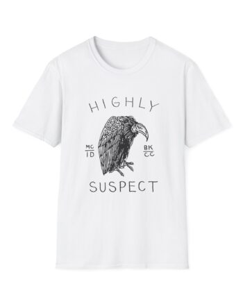 Highly Suspect Vulture Natural Unisex Softstyle T-shirt