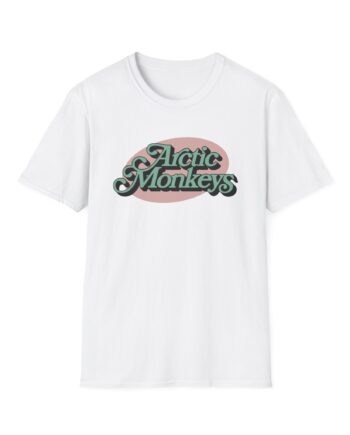 Arctic Monkeys Ornate Logo Unisex Softstyle T-Shirt