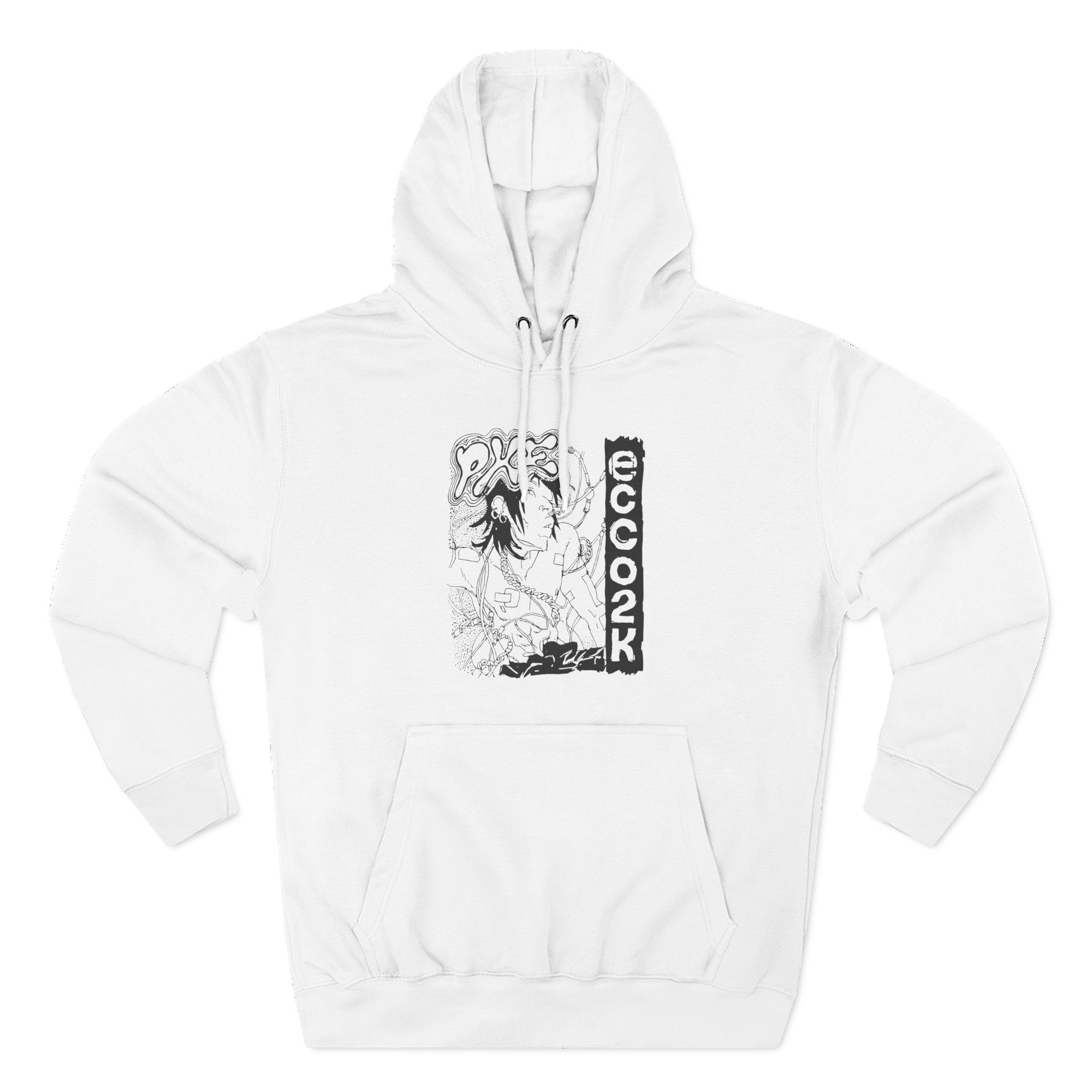 Ecco2k's Pxe Three-Panel Fleece Hoodie