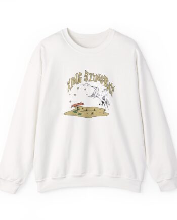 King Stingray Ivory Bird Unisex Heavy Blend™ Crewneck Sweatshirt
