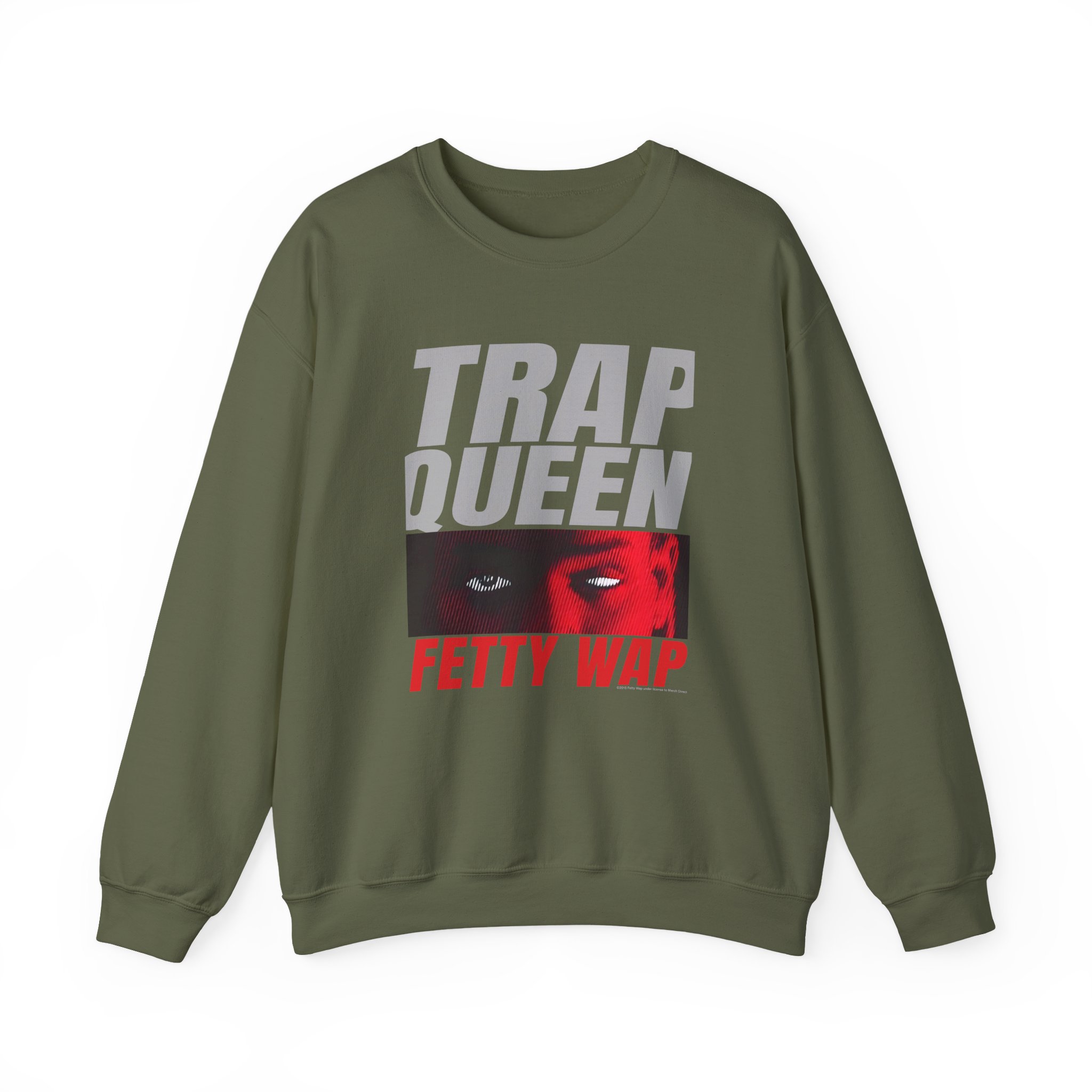 Fetty Wap Trap Queen Unisex Heavy Blendâ„¢ Crewneck Sweatshirt