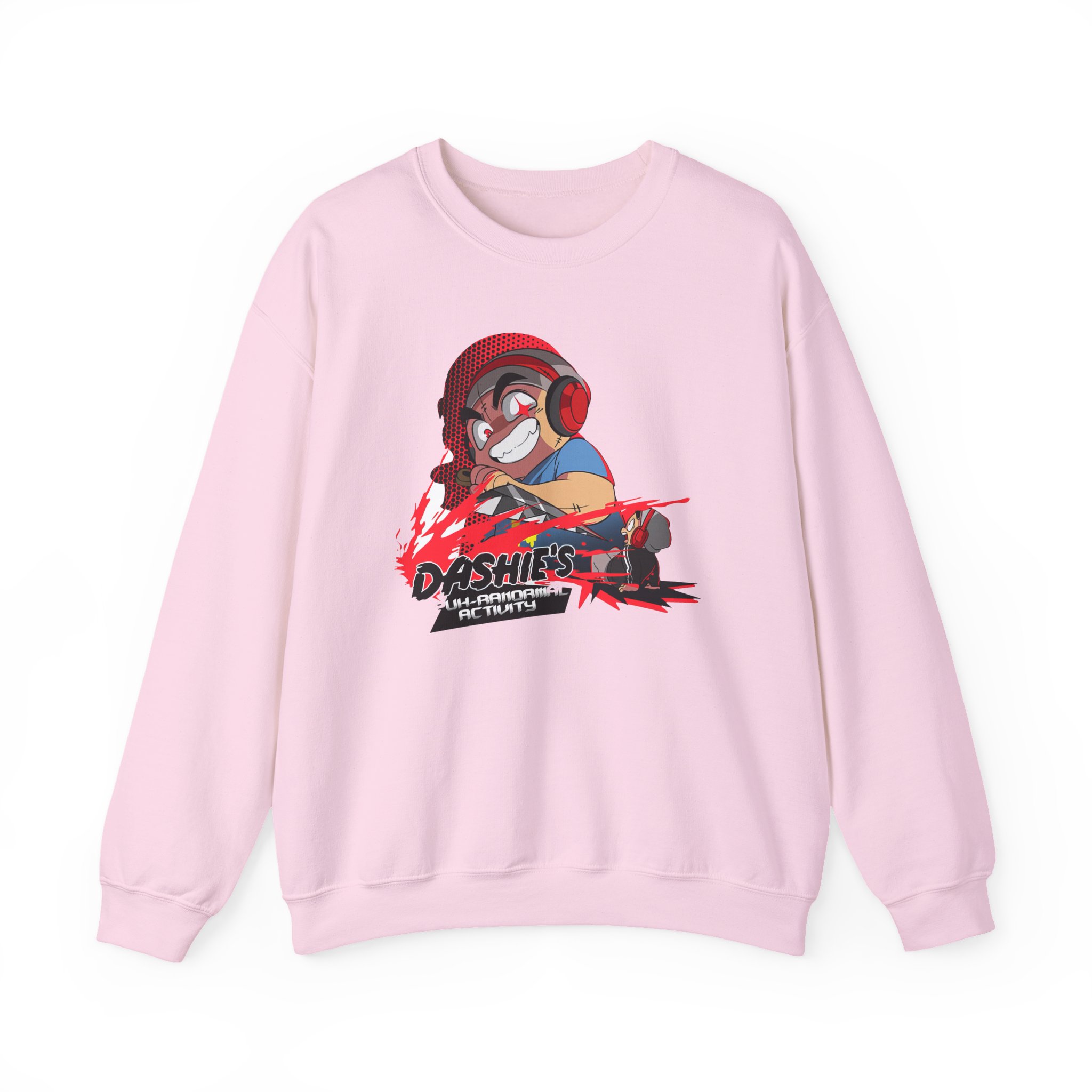 Dashie Puh-ranormal Activity Unisex Heavy Blendâ„¢ Crewneck Sweatshirt