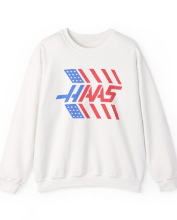 Haas F1 Stars and Stripes Unisex Heavy Blend™ Crewneck Sweatshirt
