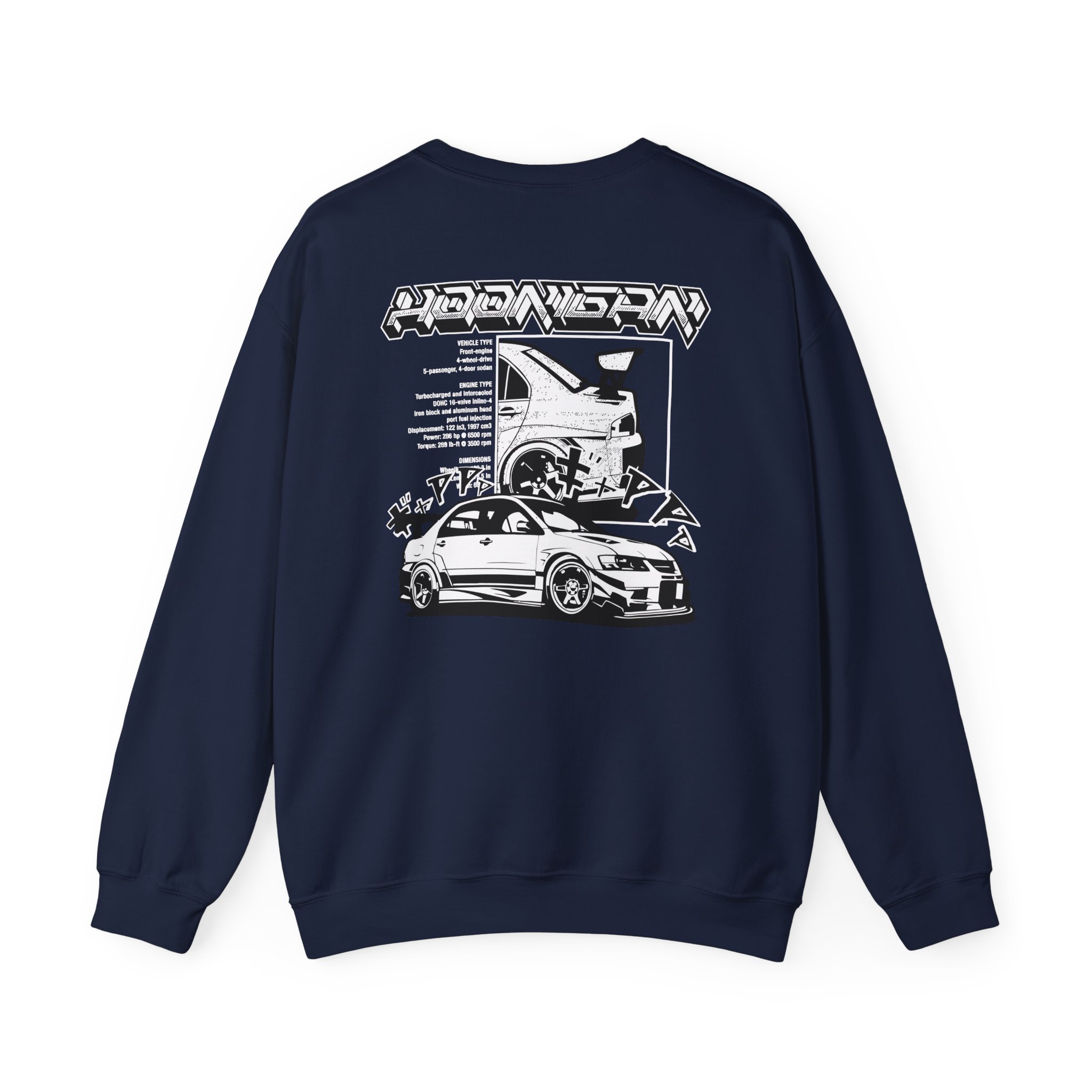 Ken Block Hoonigan Hardtail Unisex Heavy Blendâ„¢ Crewneck Sweatshirt