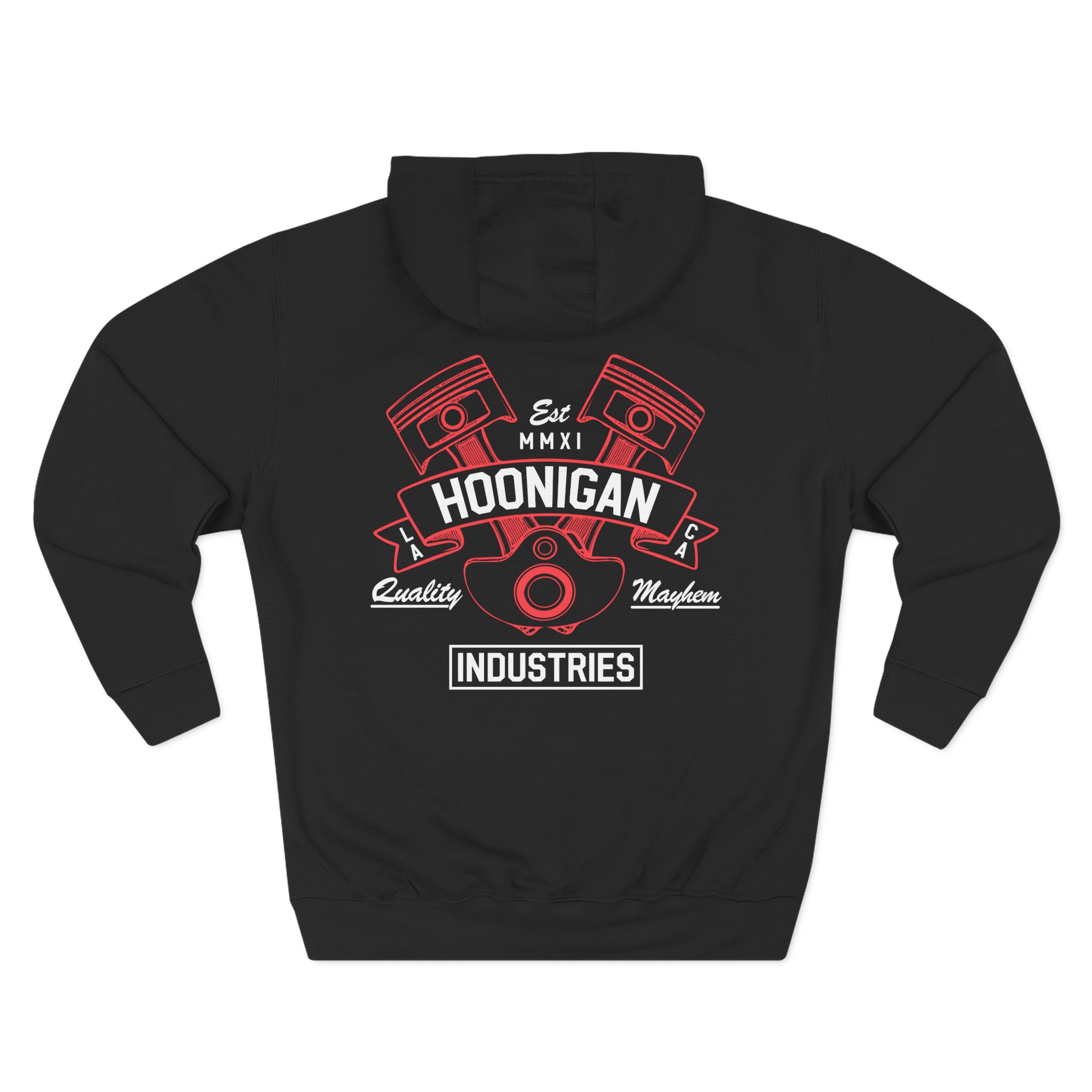 Ken Block Hoonigan Cranked Three-Panel Fleece Hoodie