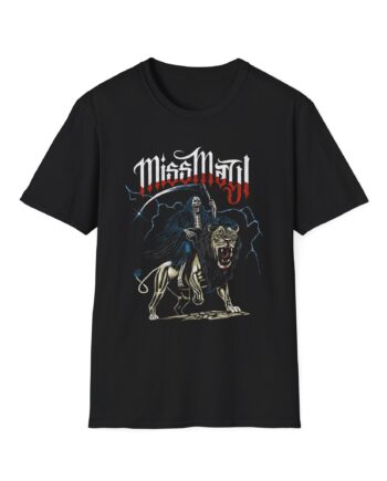 Miss May I Lion Rider Unisex Softstyle T-Shirt
