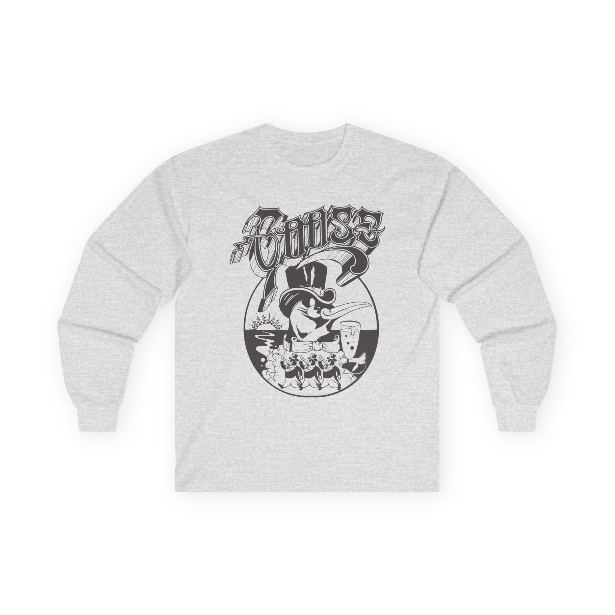 Goose Unisex Ultra Cotton Long Sleeve Tee