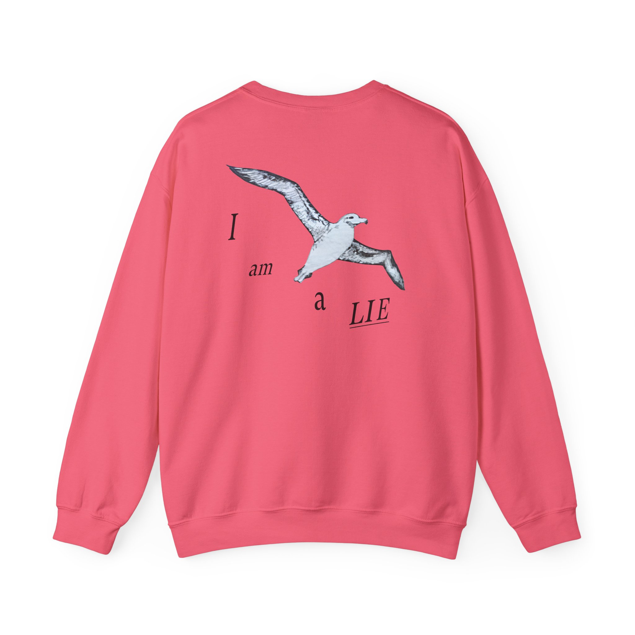 Birds Arent Real I am a Lie Unisex Heavy Blendâ„¢ Crewneck Sweatshirt