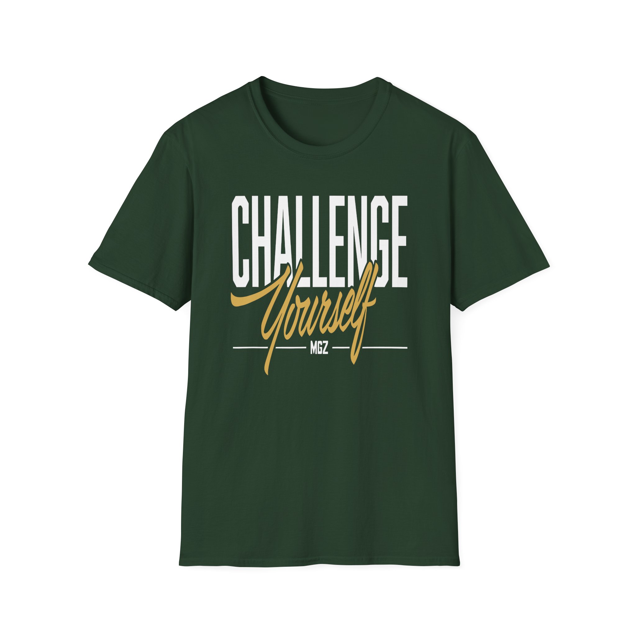 Morgz Mgz Challenge Yourself Unisex Softstyle T-Shirt