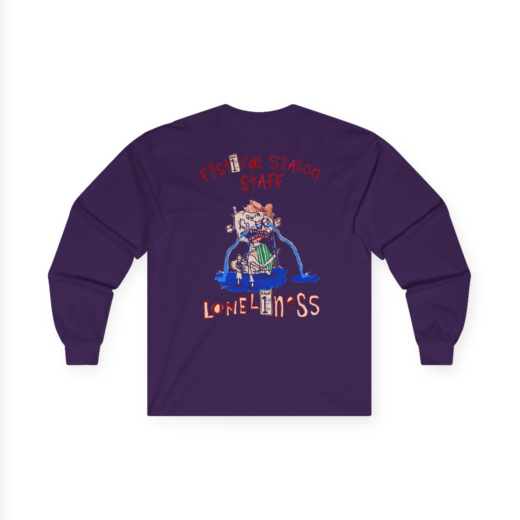 Saint Jhn Goth Festival Waffle Unisex Ultra Cotton Long Sleeve Tee