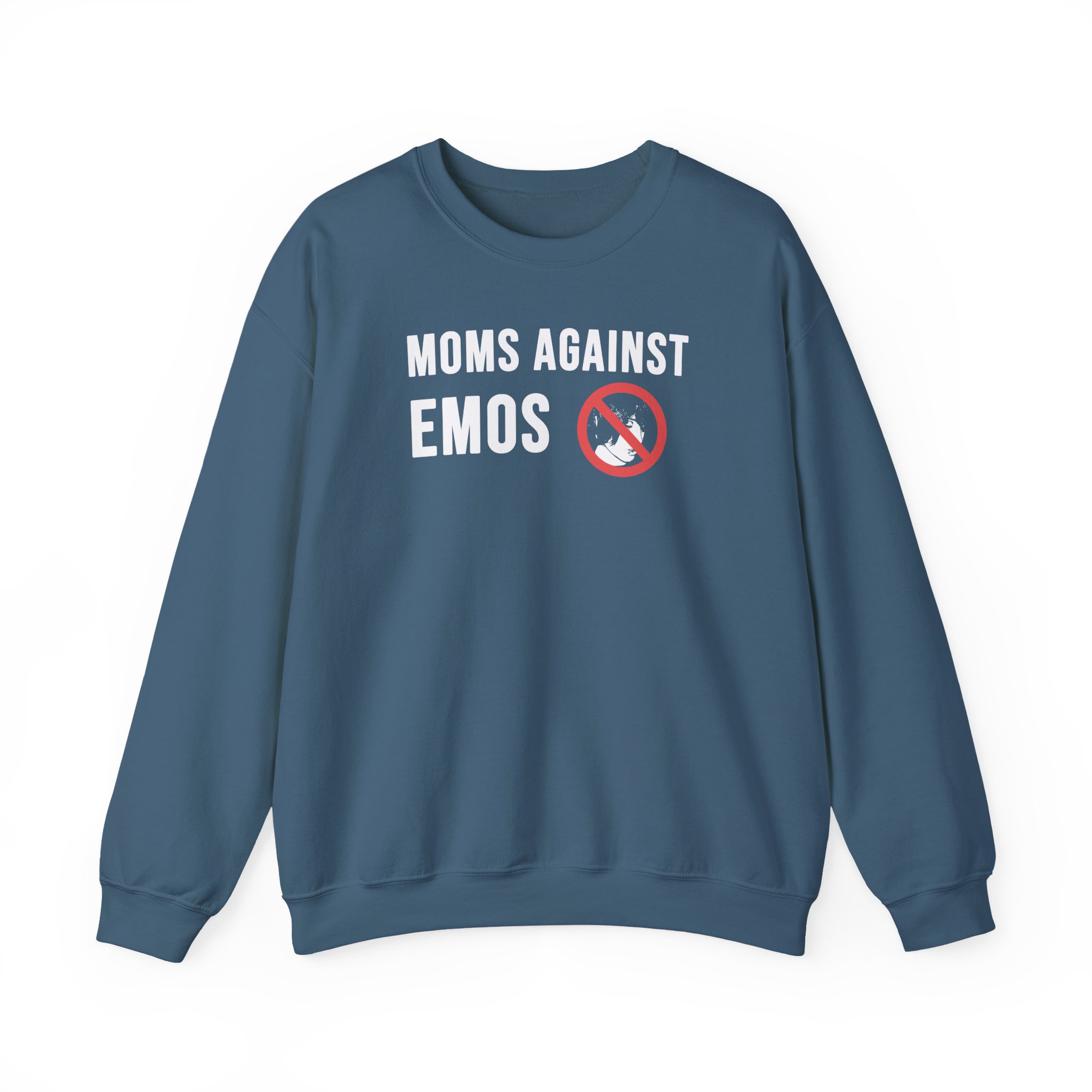 Jake & Johnnie Moms Against Emos Unisex Heavy Blendâ„¢ Crewneck Sweatshirt