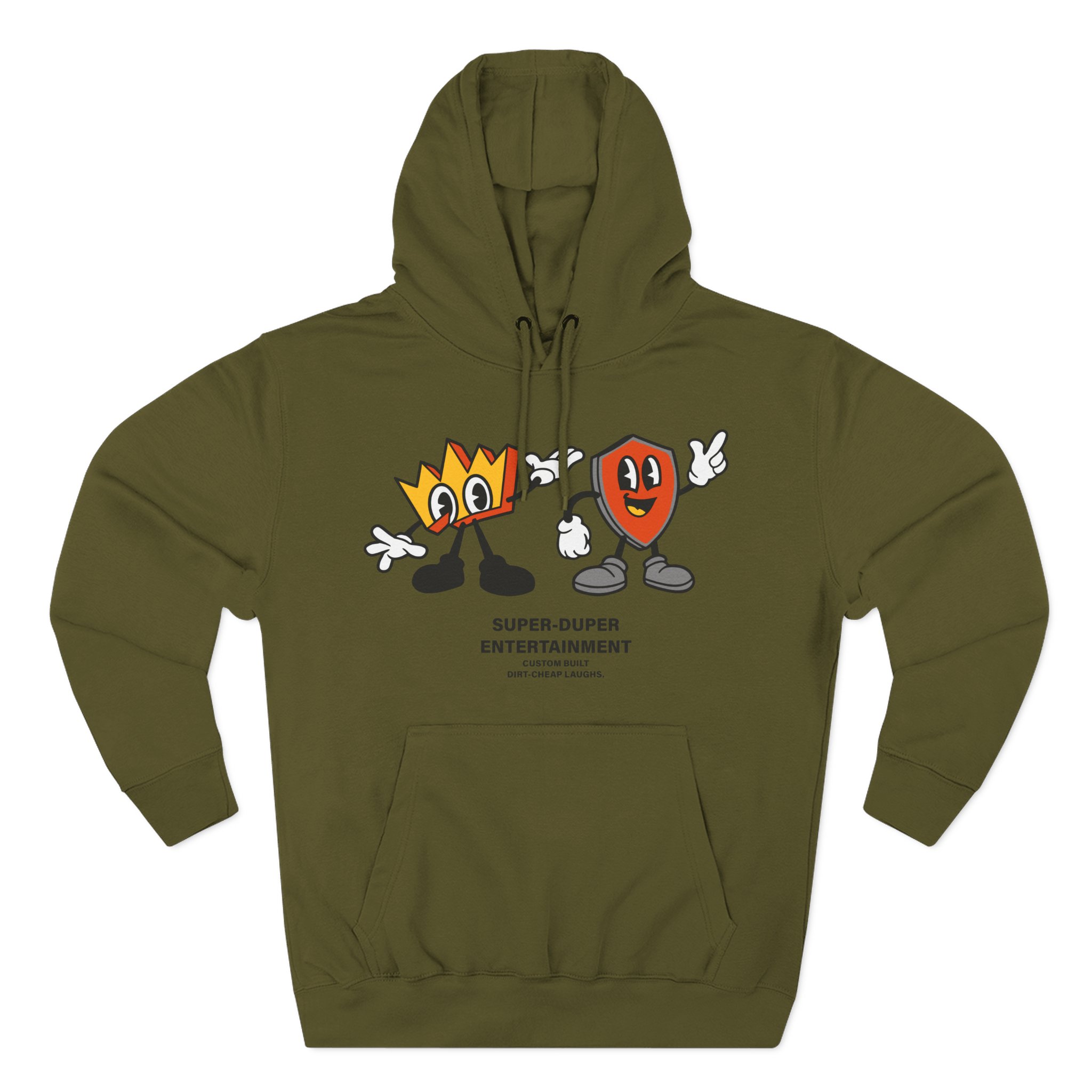 OTK Super-duper Entertainment Three-Panel Fleece Hoodie