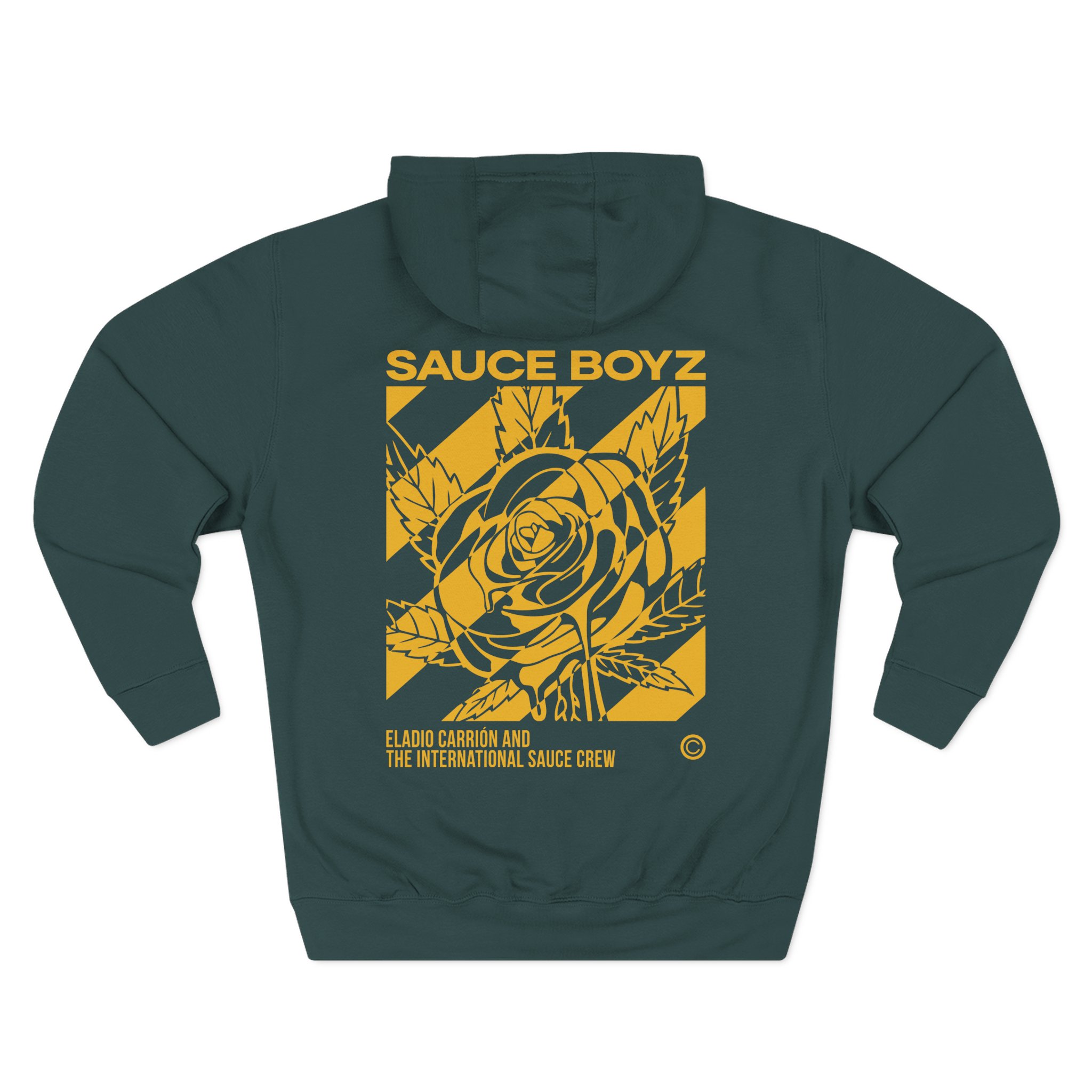 Eladio Carrion Sauce Boyz Three-Panel Fleece Hoodie