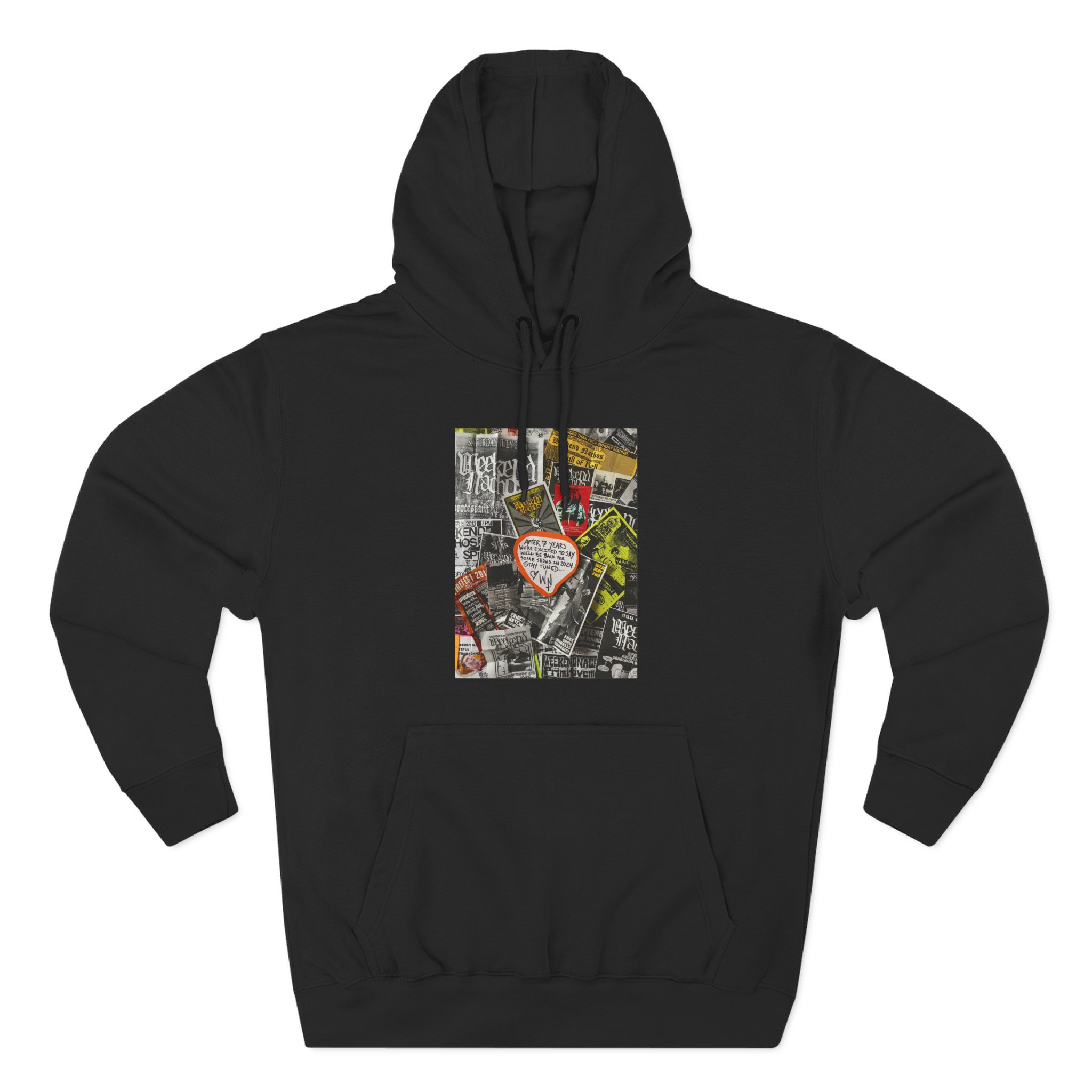 Weekend Nachos Three-Panel Fleece Hoodie