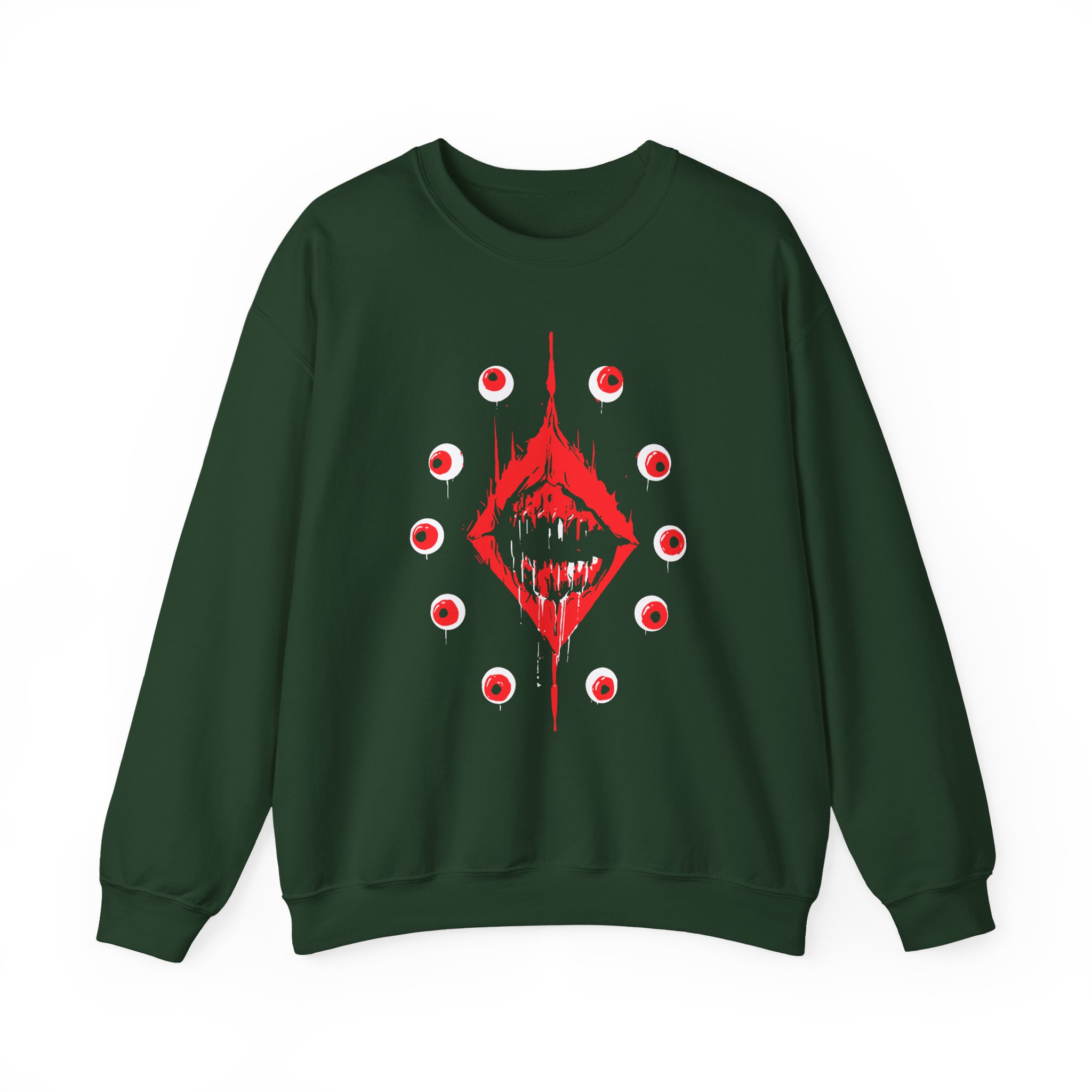 Ultrakill Eyeballs Unisex Heavy Blendâ„¢ Crewneck Sweatshirt