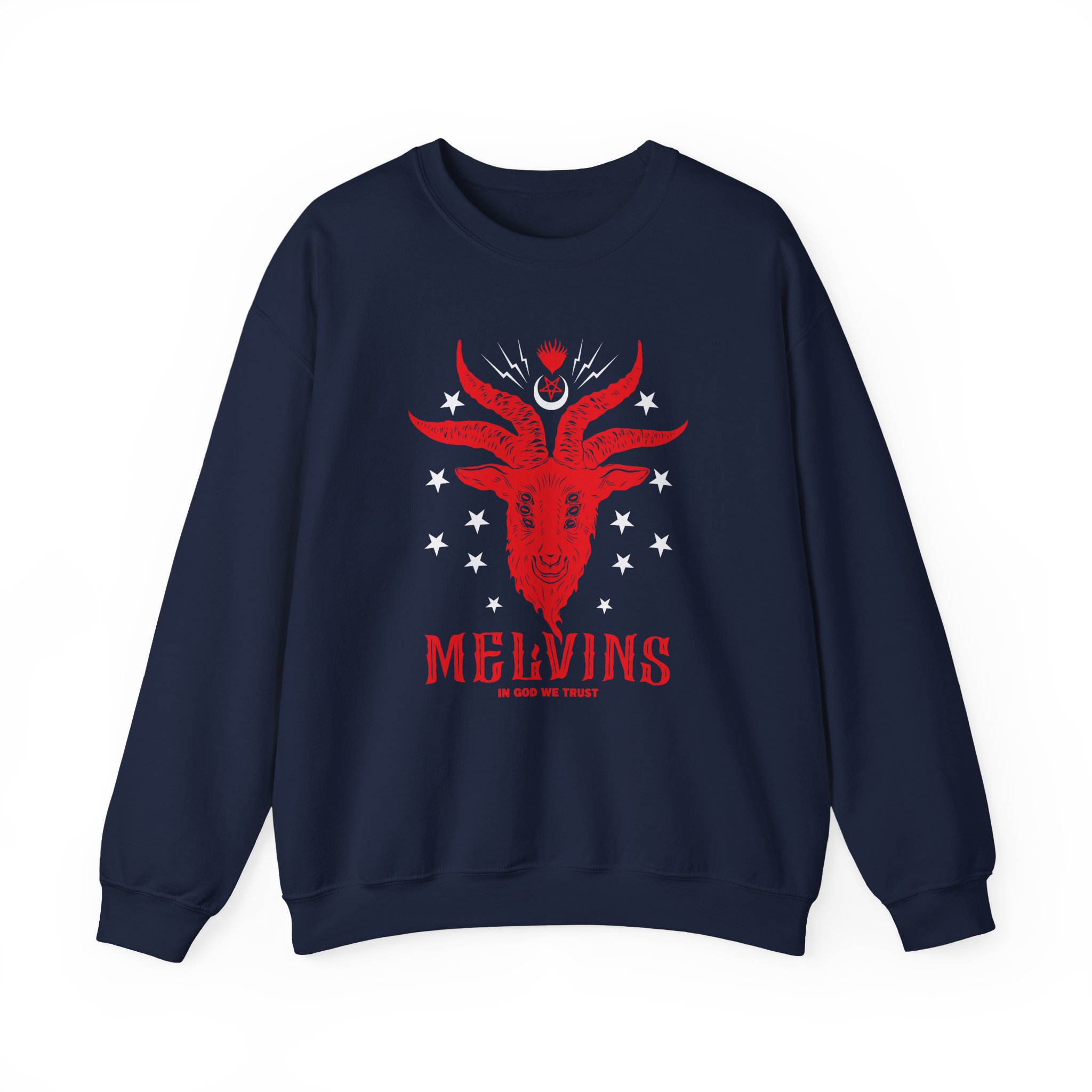 Melvins in God We Trust Unisex Heavy Blendâ„¢ Crewneck Sweatshirt