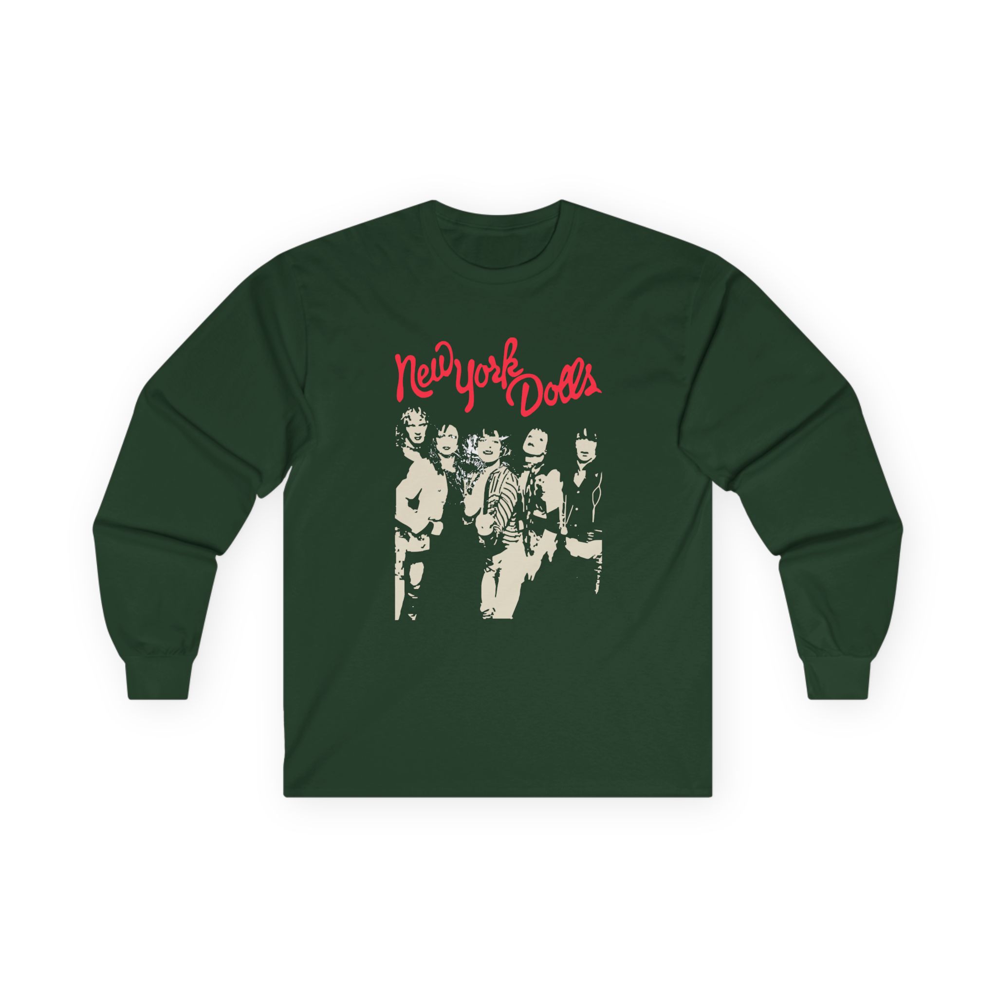 New York Dolls Trash Photo Unisex Ultra Cotton Long Sleeve Tee