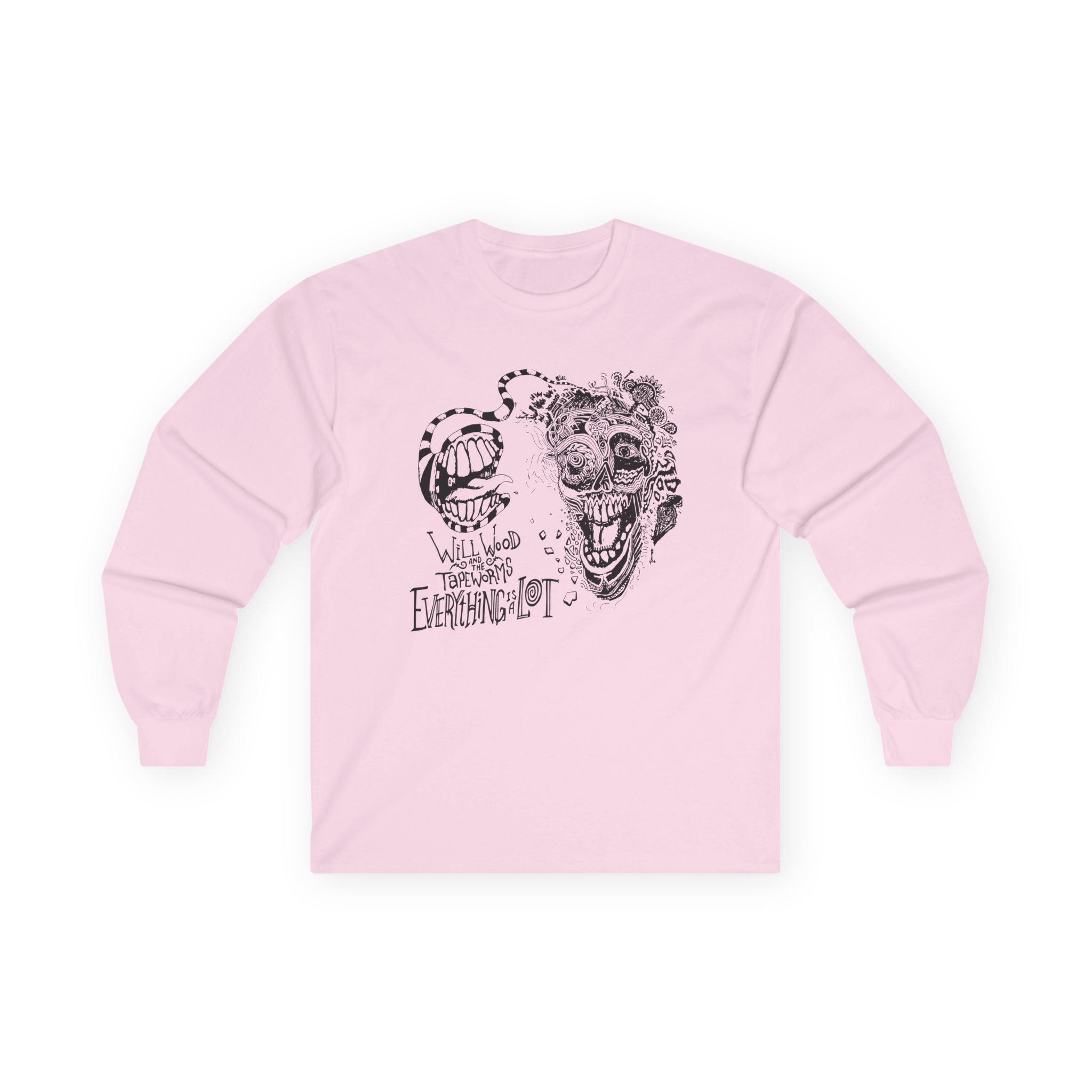 Will Wood Everything is a Lot Unisex Ultra Cotton Long Sleeve Tee