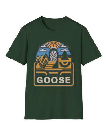 Goose Trippy Staircase Unisex Softstyle T-Shirt
