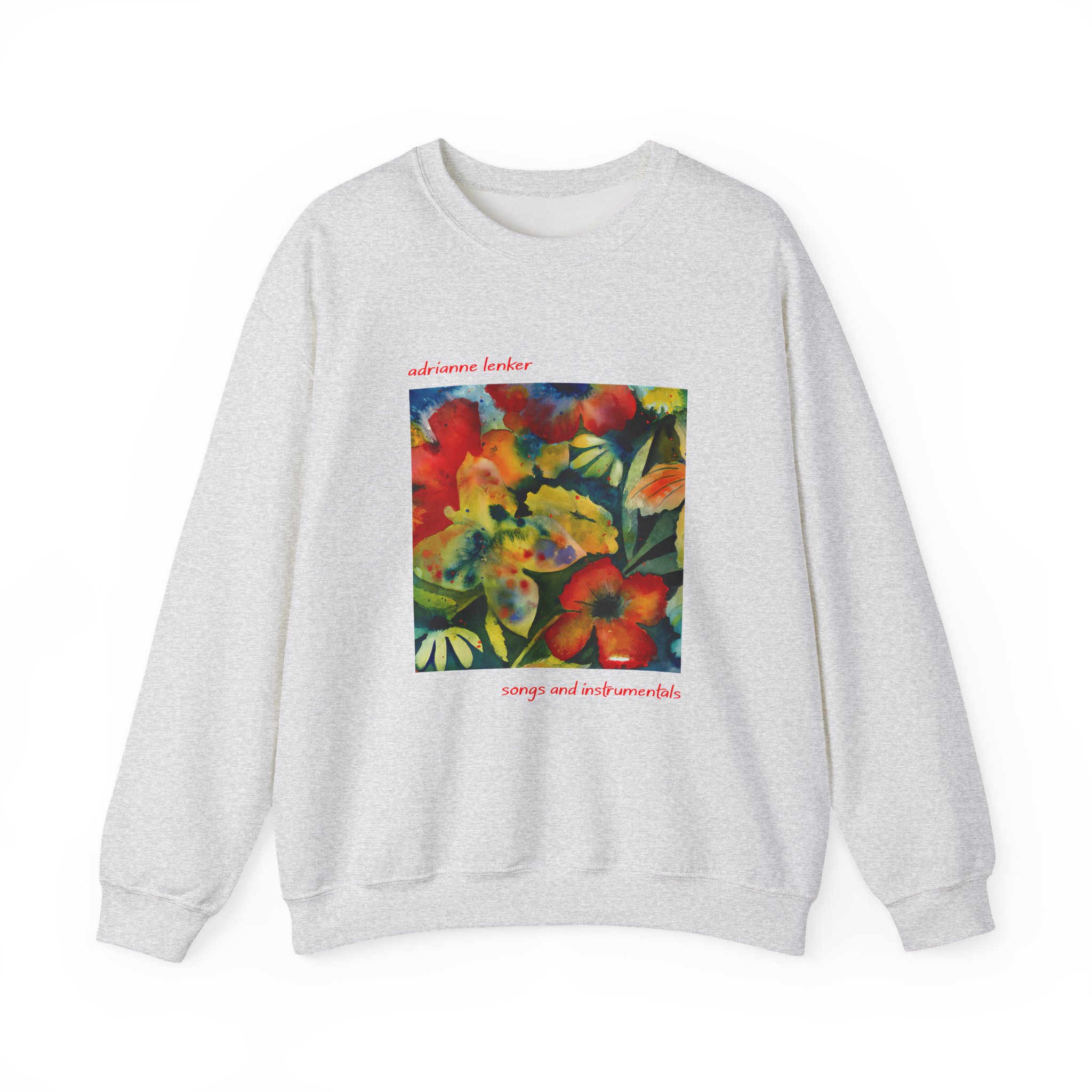 Adrianne Lenker Songs and Instrumentals Unisex Heavy Blend Crewneck Sweatshirt