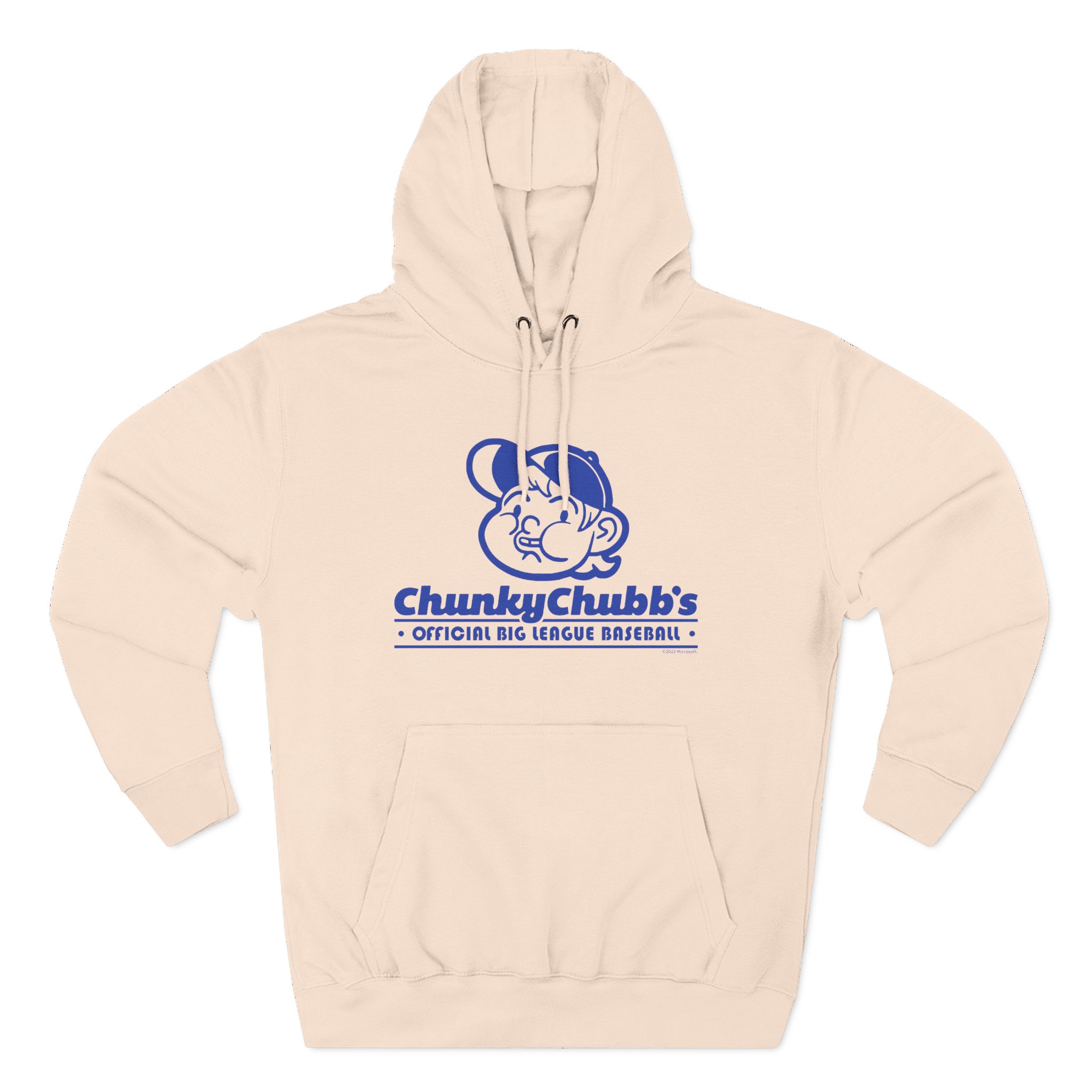 Grounded Chunky Chubb's Baseball Three-Panel Fleece Hoodie