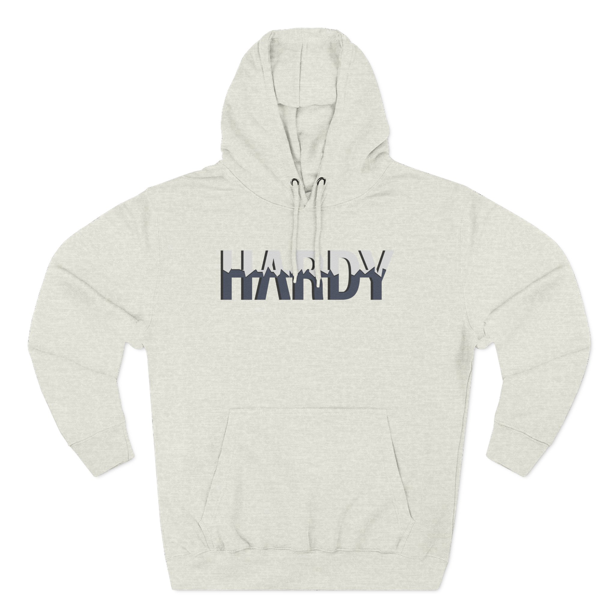 Hardy Three-Panel Fleece Hoodie