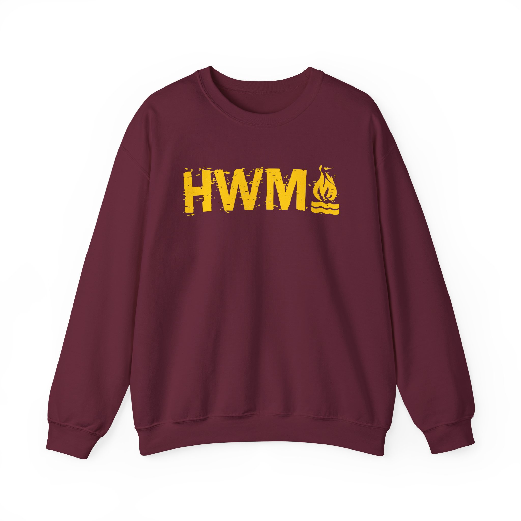 Hot Water Music OG Letter Unisex Heavy Blendâ„¢ Crewneck Sweatshirt