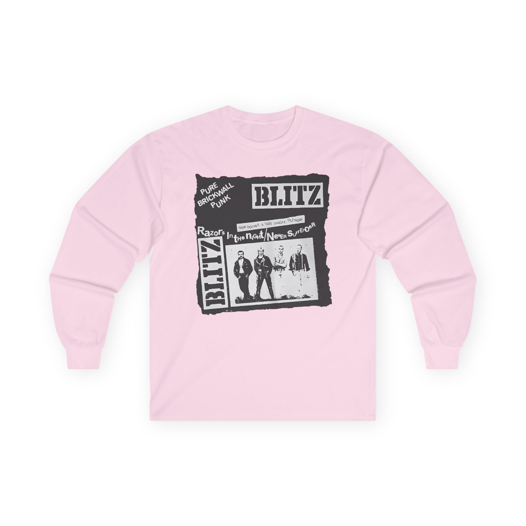 Blitz Pure Brick Wall Unisex Ultra Cotton Long Sleeve Tee
