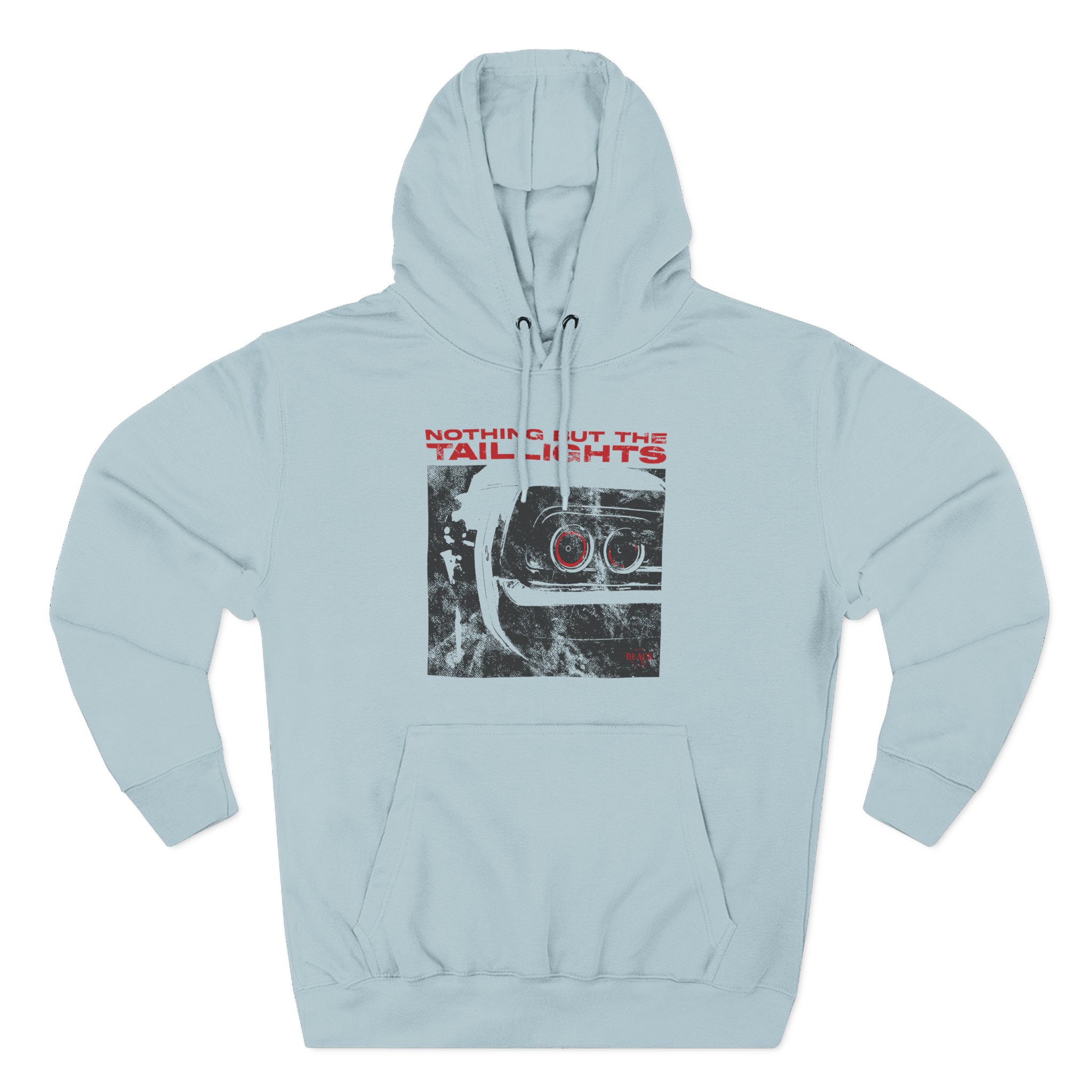 Clint Black Faded Taillights Three-Panel Fleece Hoodie