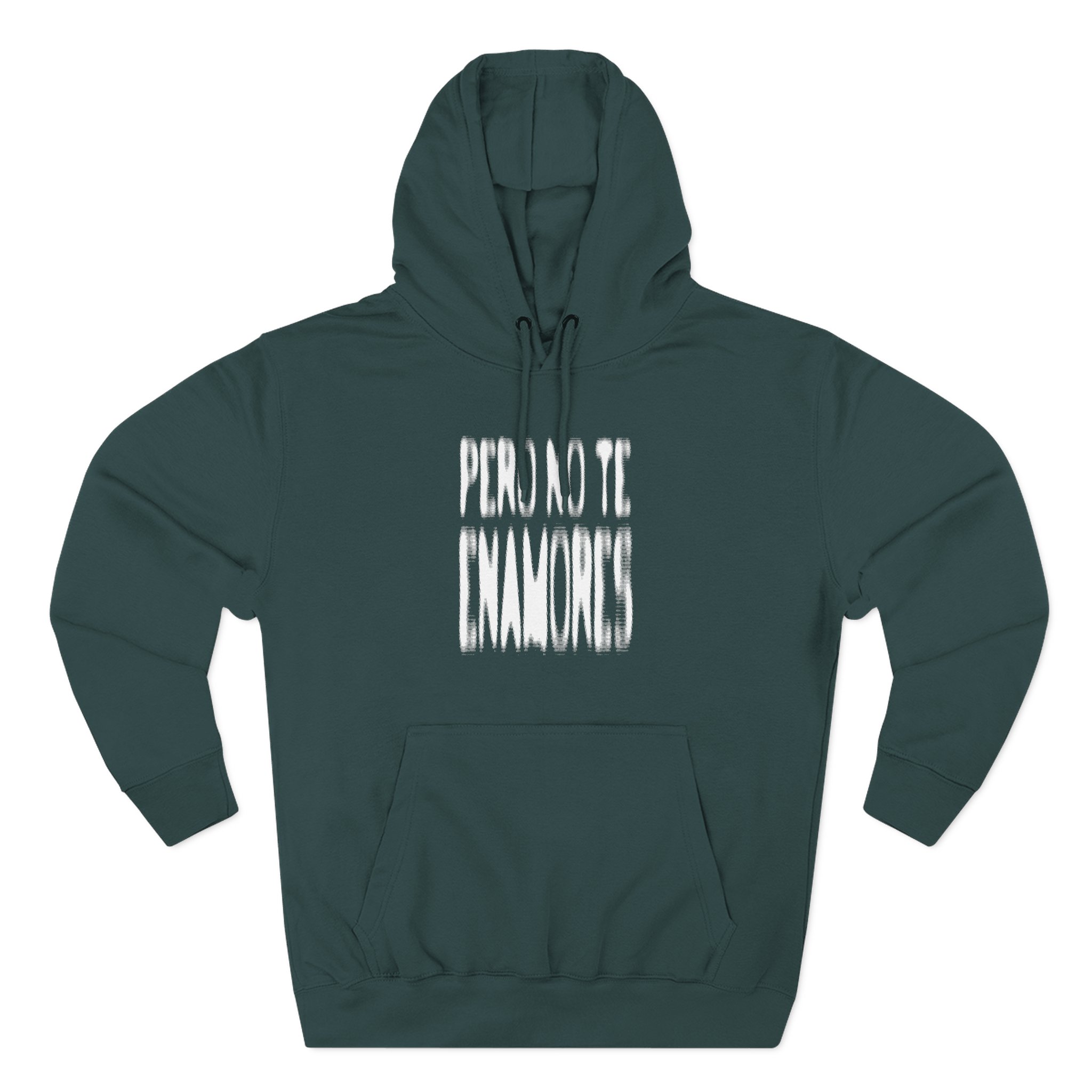 Fuerza Fuerza Pnte Blurry Three-Panel Fleece Hoodie