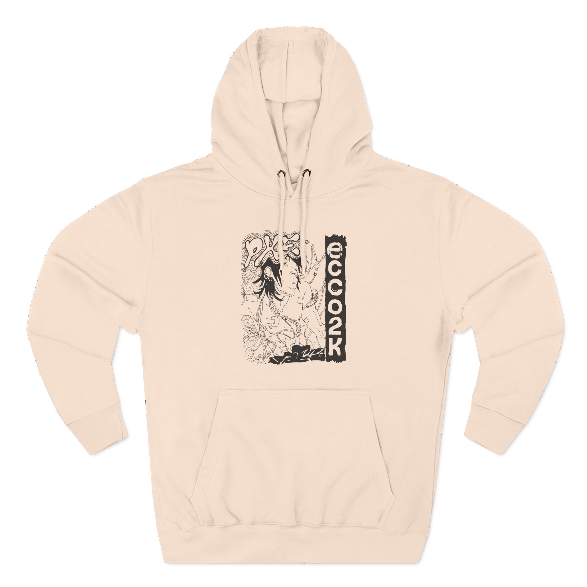 Ecco2k's Pxe Three-Panel Fleece Hoodie