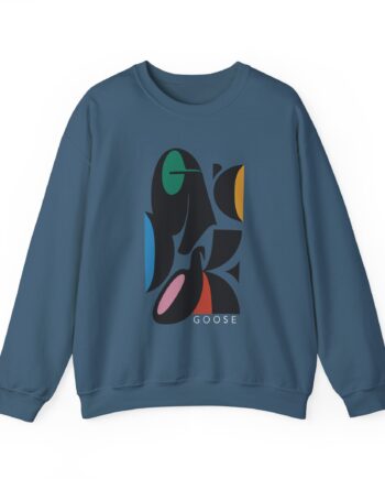 Goose Warp Spheres Unisex Heavy Blend™ Crewneck Sweatshirt