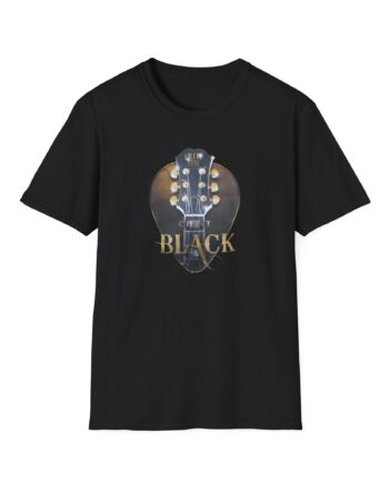Clint Black Headstock Unisex Softstyle T-Shirt