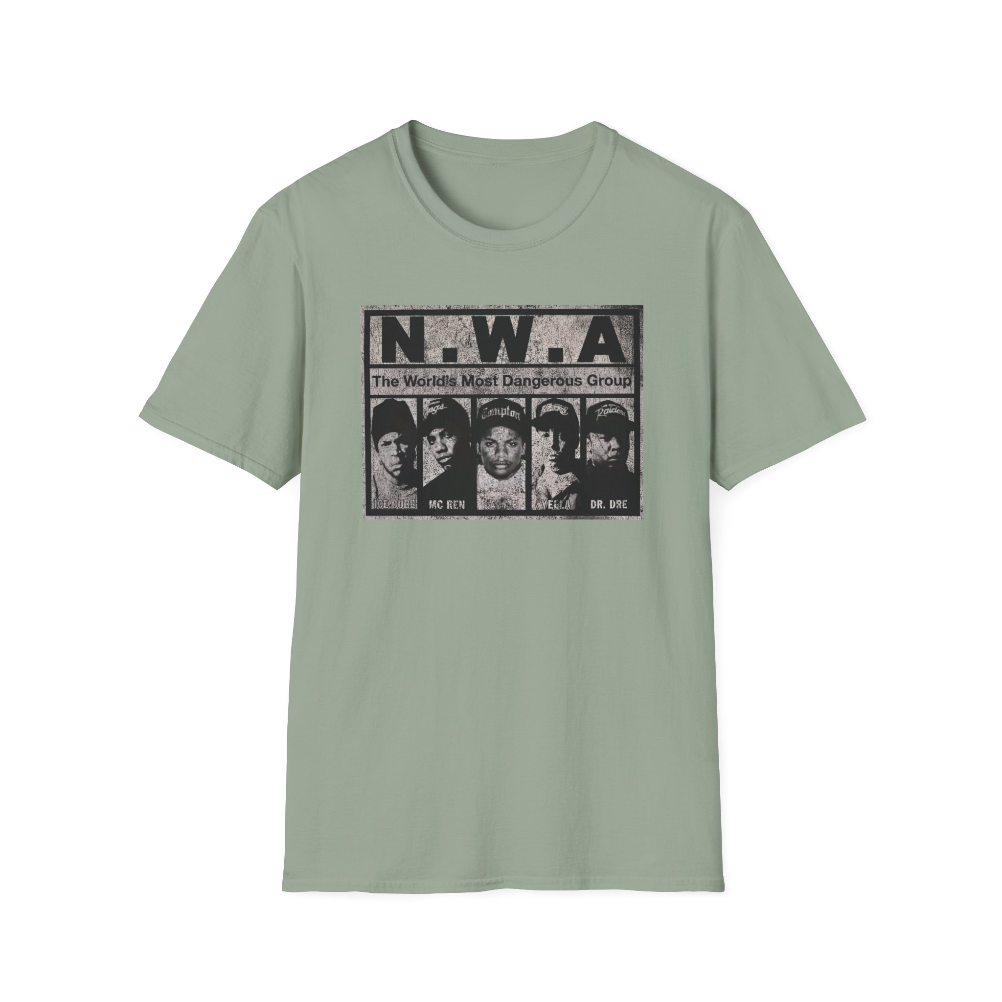 NWA The World's Most Dangerous Group Unisex Softstyle T-Shirt